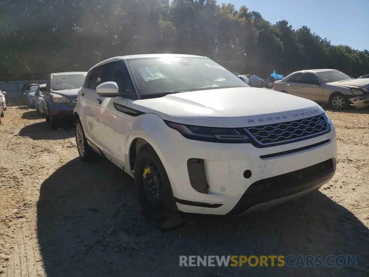 1 Photograph of a damaged car SALZP2FXXNH166143 LAND ROVER RANGEROVER 2022
