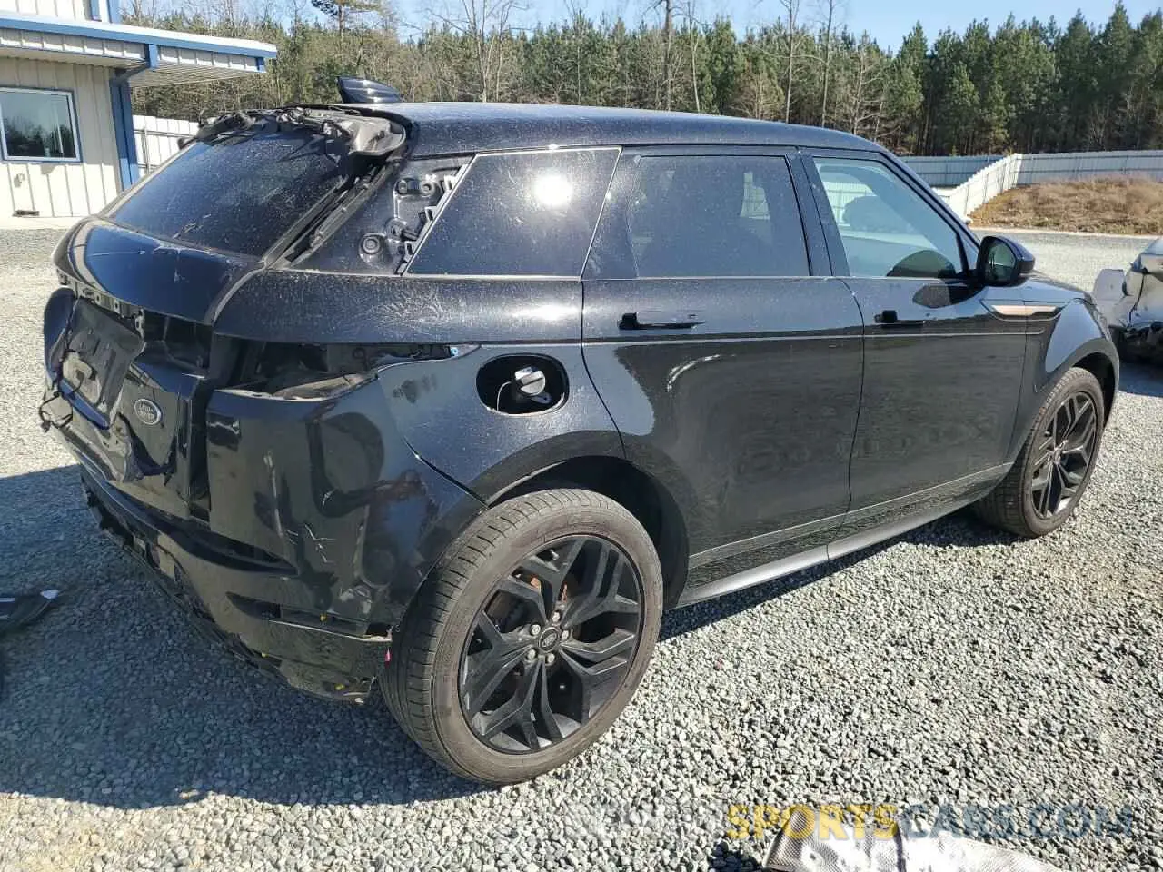 3 Photograph of a damaged car SALZT2FX5NH164845 LAND ROVER RANGEROVER 2022