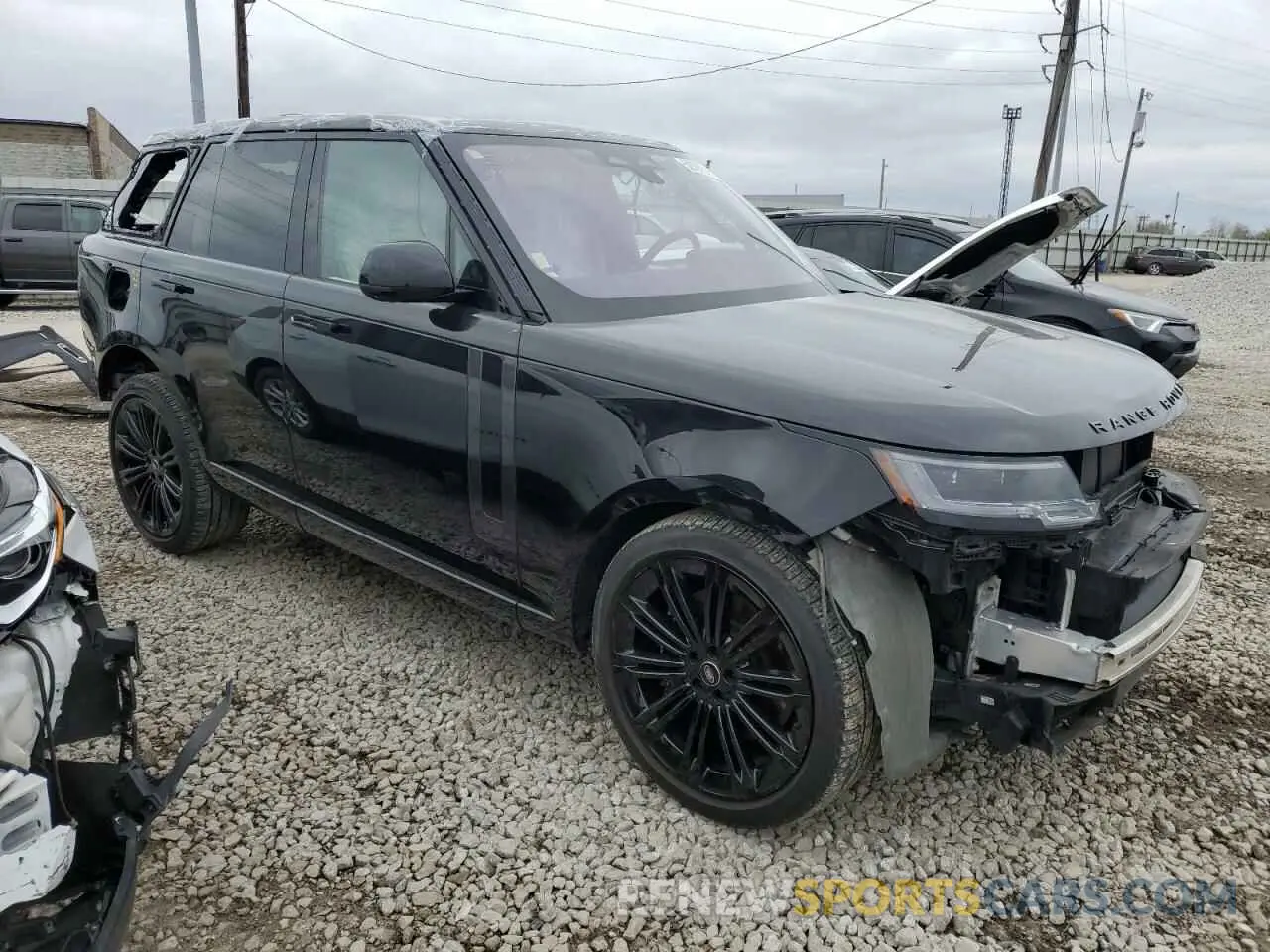 4 Photograph of a damaged car SALKP9E72PA084611 LAND ROVER RANGEROVER 2023