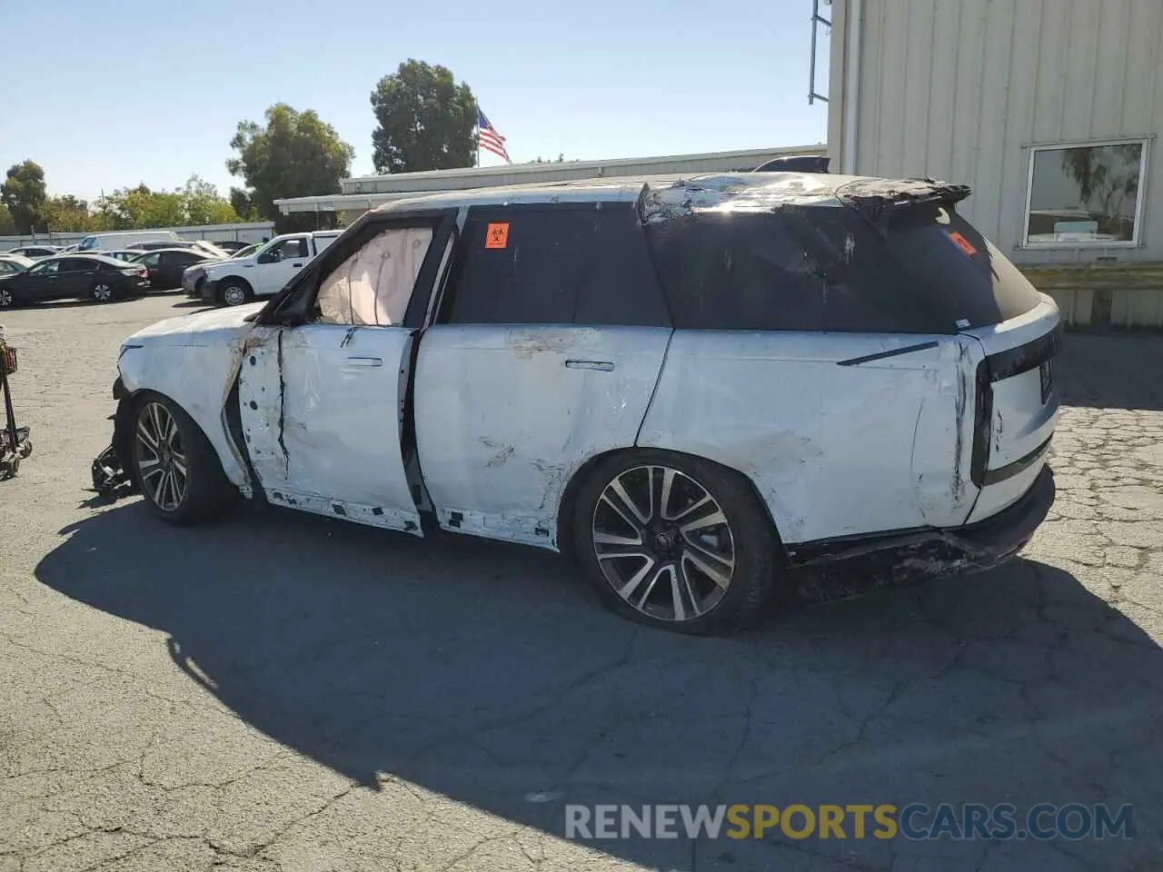 2 Photograph of a damaged car SALKP9FU0PA029837 LAND ROVER RANGEROVER 2023