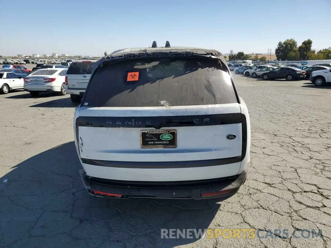 6 Photograph of a damaged car SALKP9FU0PA029837 LAND ROVER RANGEROVER 2023