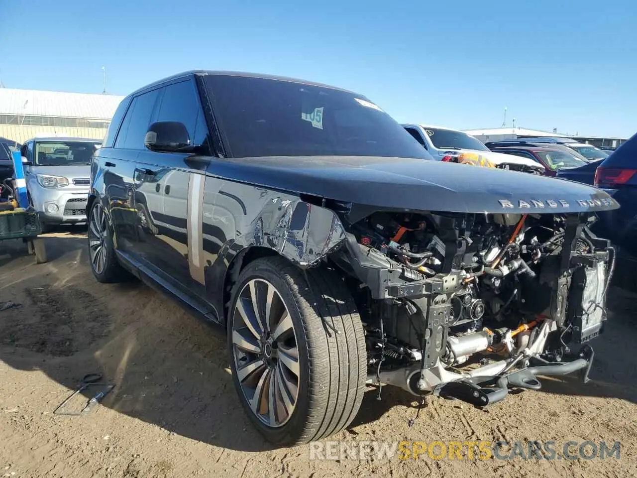 4 Photograph of a damaged car SALKU9E78PA038158 LAND ROVER RANGEROVER 2023