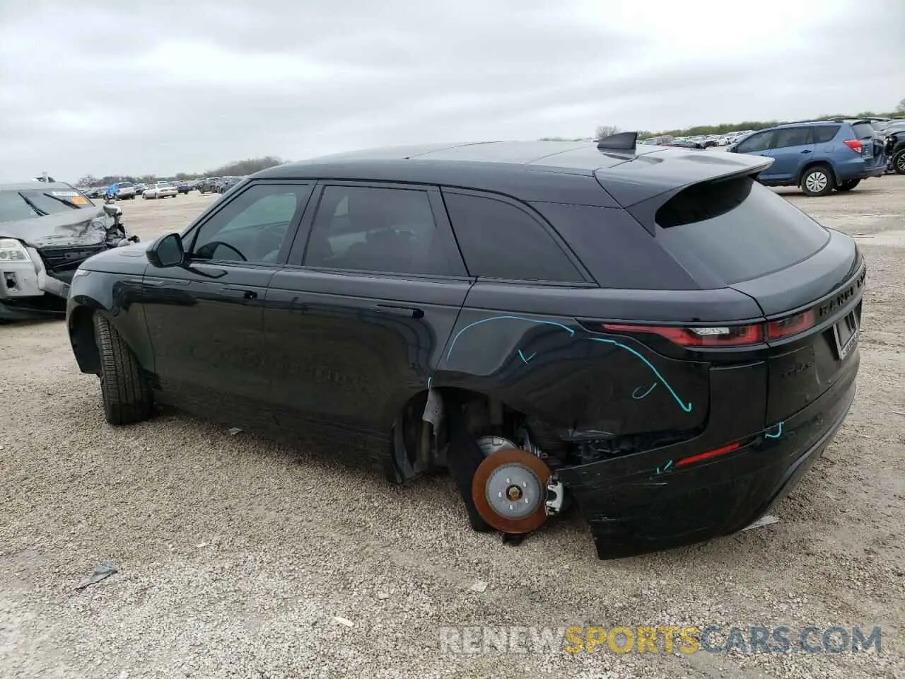 2 Photograph of a damaged car SALYT2EX8PA362926 LAND ROVER RANGEROVER 2023