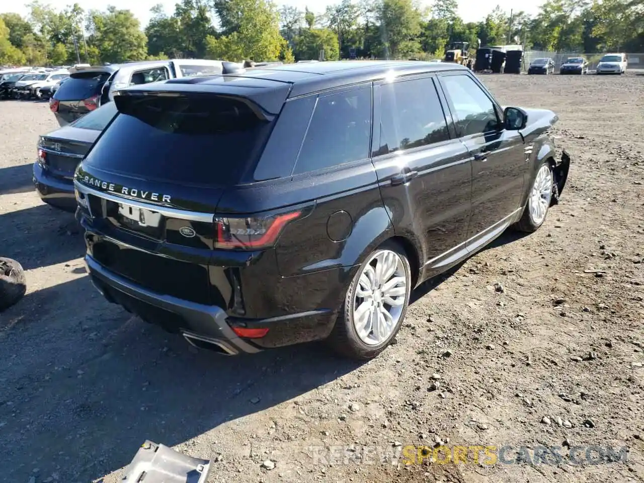 4 Photograph of a damaged car SALWR2RU2KA875782 LAND ROVER ROVERSPORT 2019