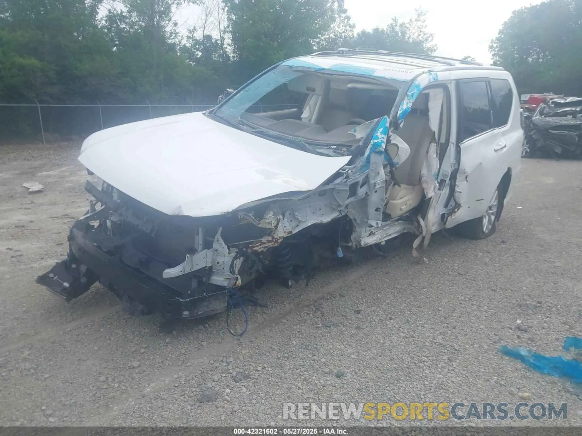 2 Photograph of a damaged car JTJBM7FX4K5240178 LEXUS 460 2019