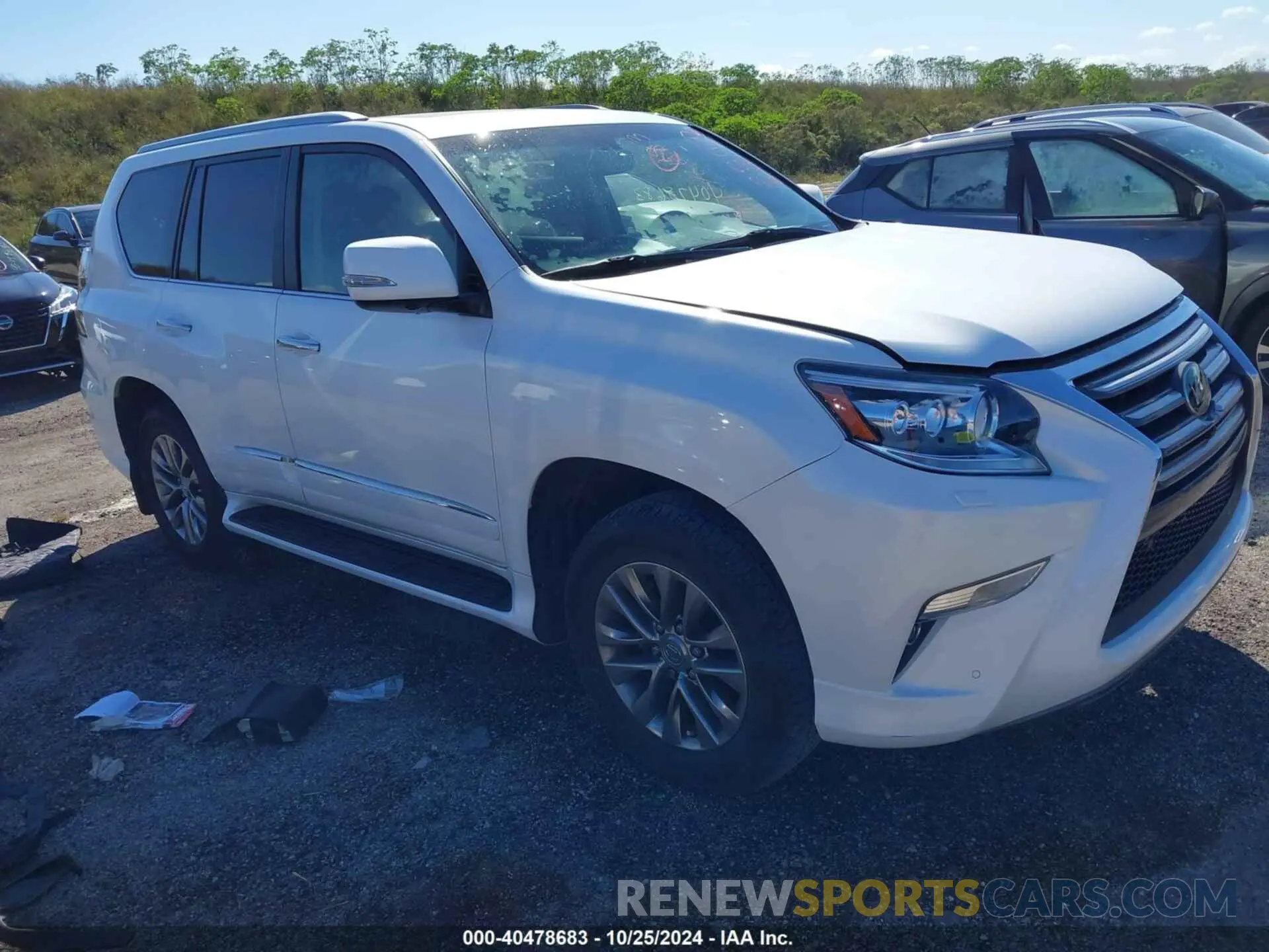 1 Photograph of a damaged car JTJJM7FX3K5234822 LEXUS 460 2019