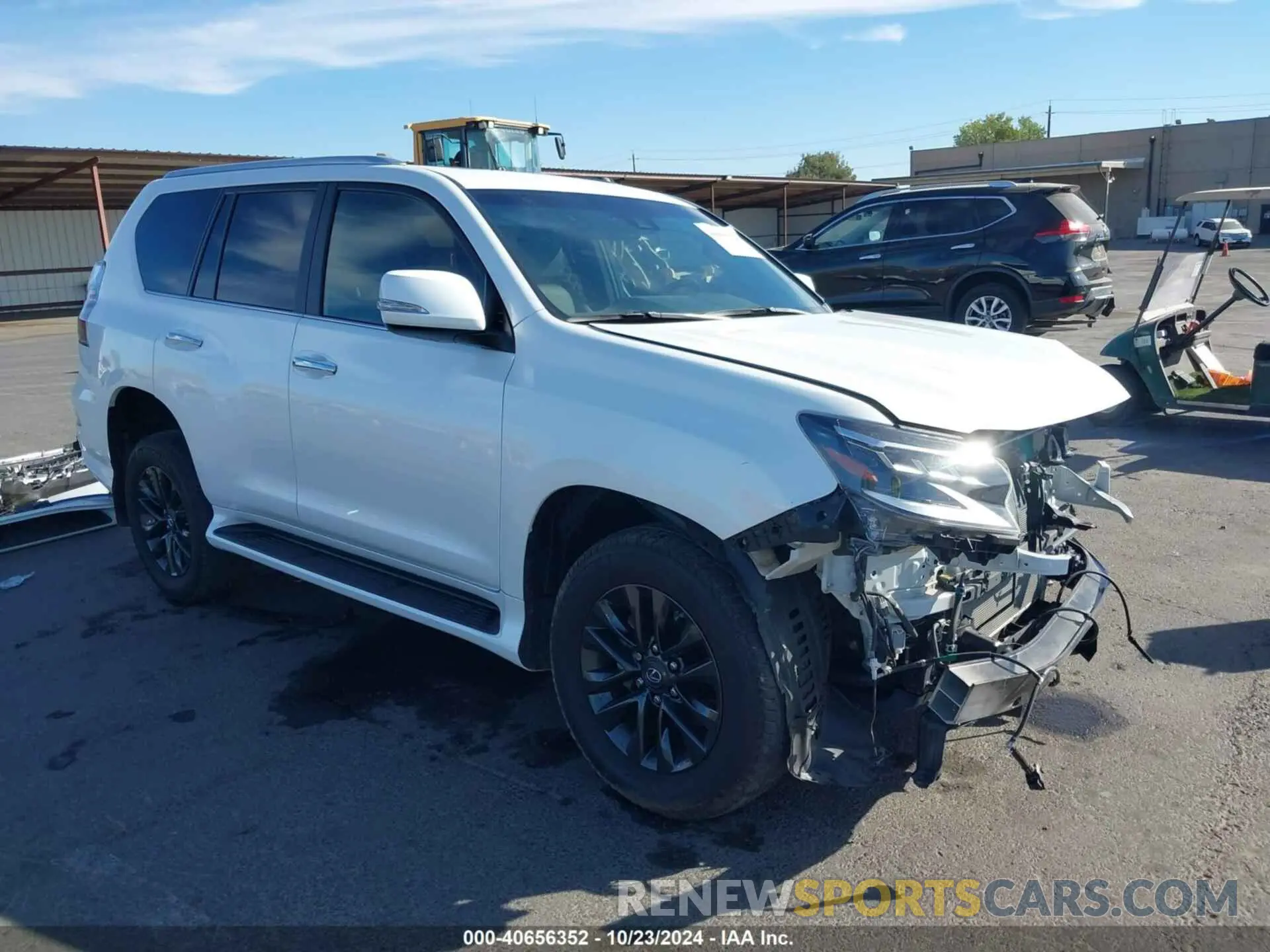 1 Photograph of a damaged car JTJAM7BX6L5246373 LEXUS 460 2020