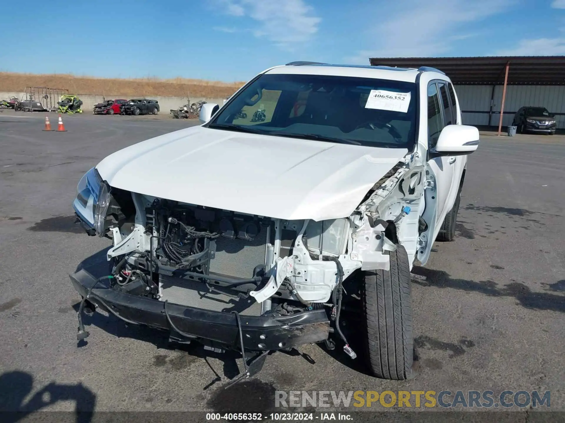 6 Photograph of a damaged car JTJAM7BX6L5246373 LEXUS 460 2020