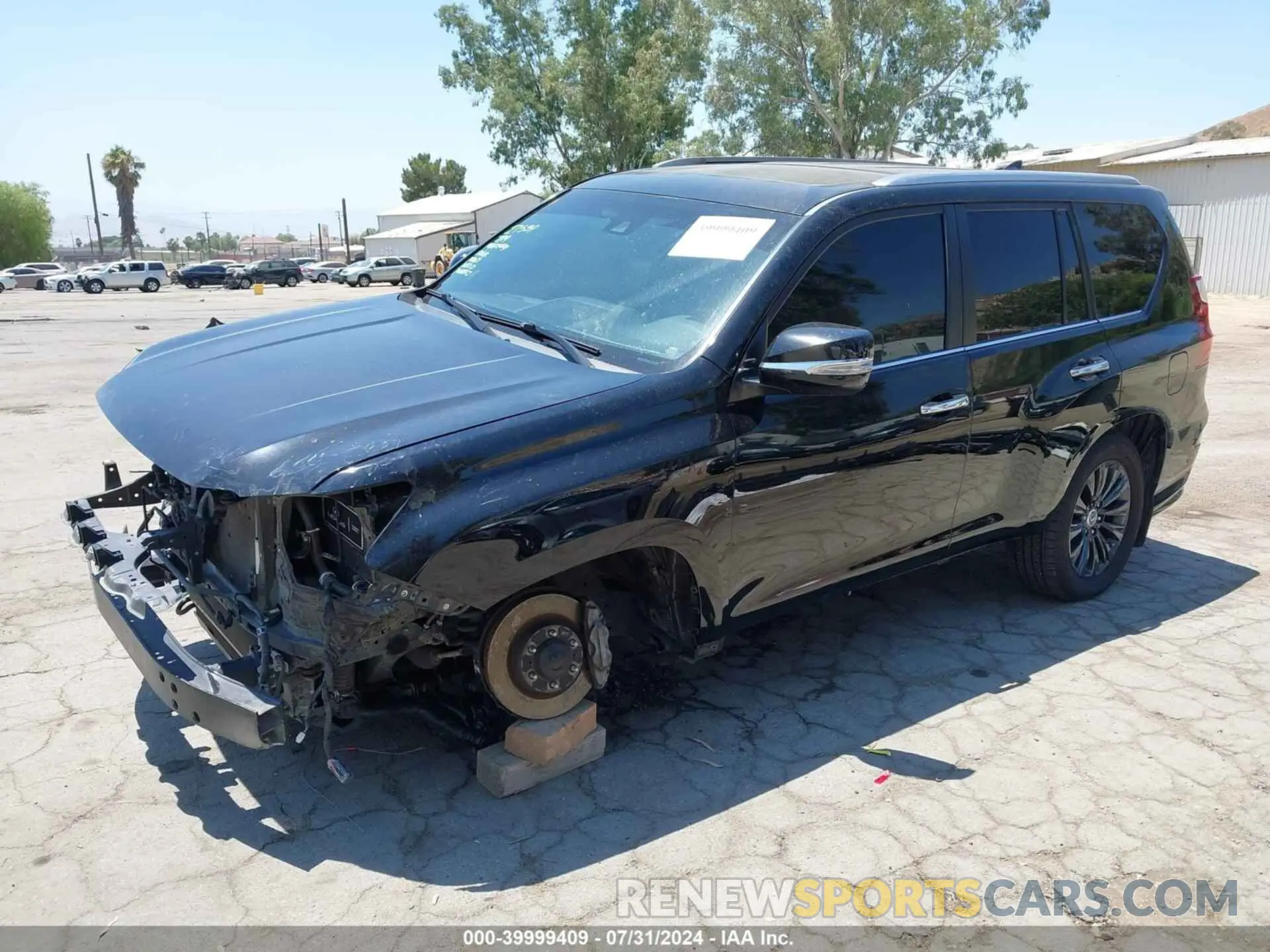 2 Photograph of a damaged car JTJAM7BX7L5254028 LEXUS 460 2020