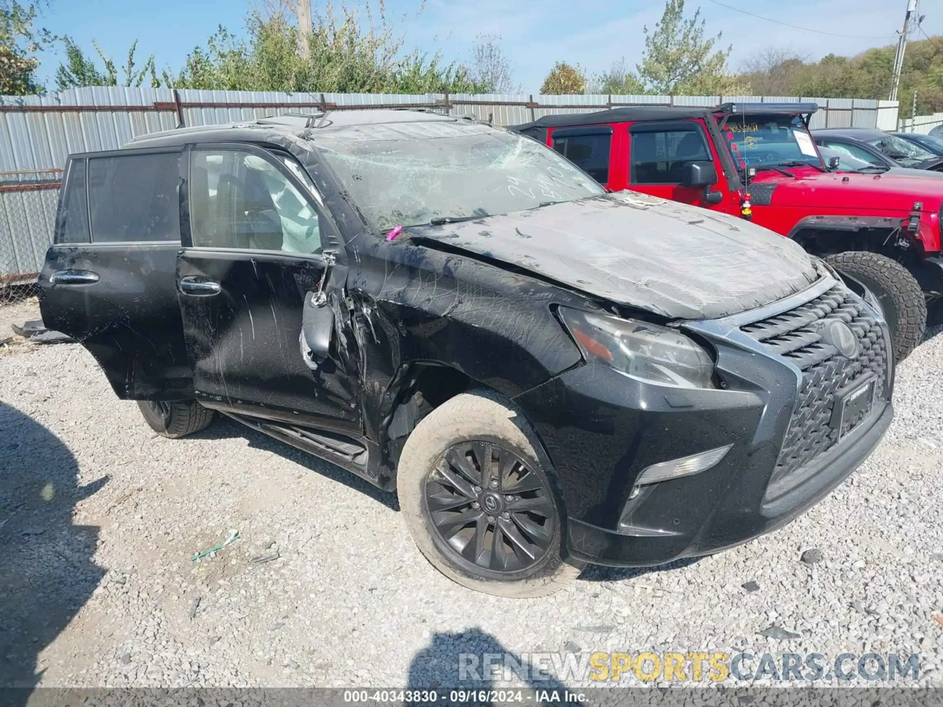 1 Photograph of a damaged car JTJAM7BXXL5245470 LEXUS 460 2020