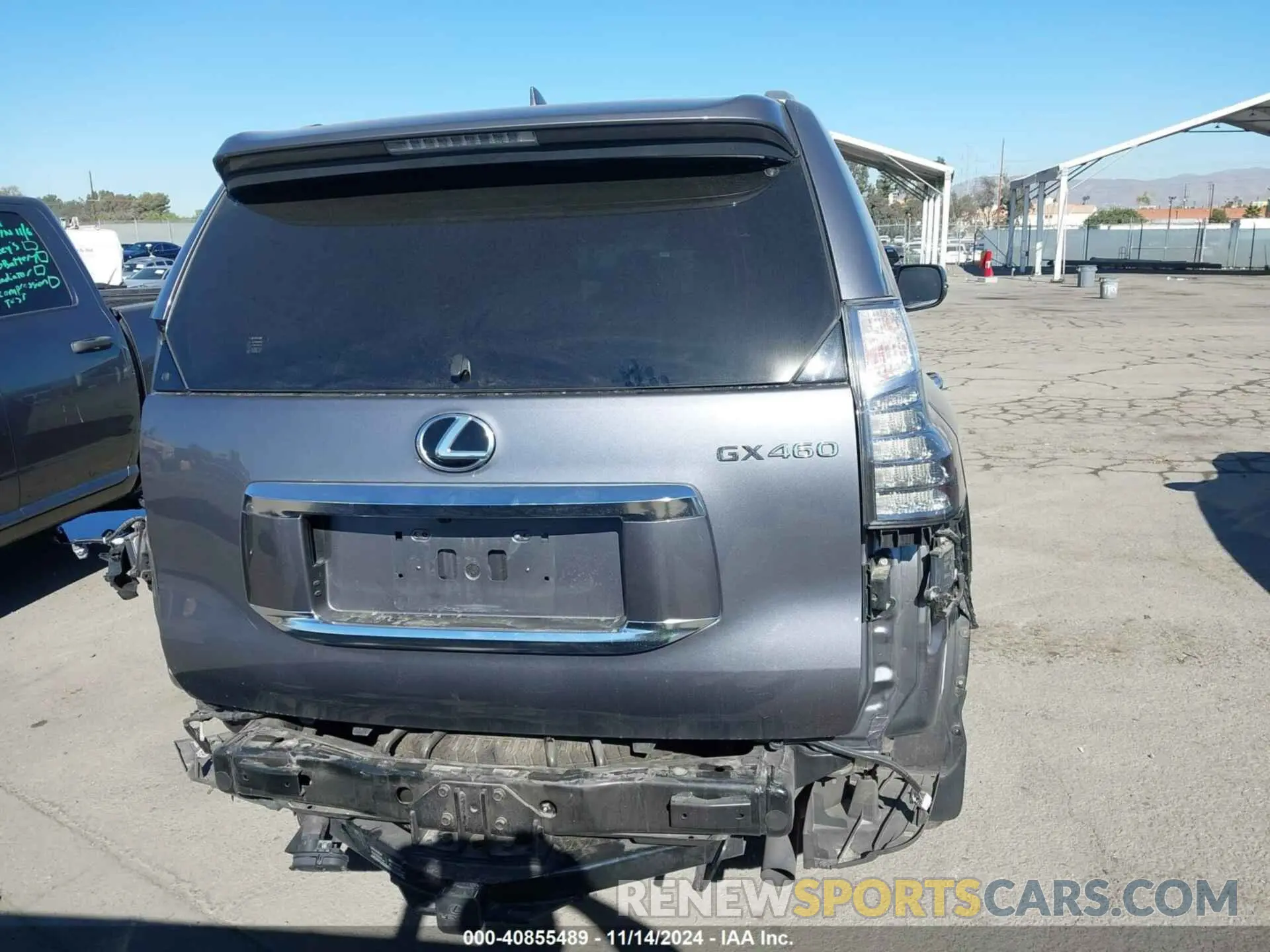 17 Photograph of a damaged car JTJAM7BX4M5293726 LEXUS 460 2021