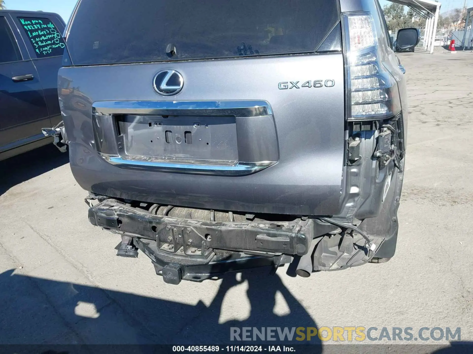 19 Photograph of a damaged car JTJAM7BX4M5293726 LEXUS 460 2021
