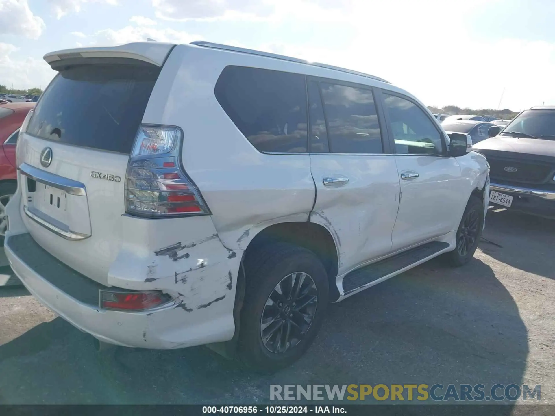 4 Photograph of a damaged car JTJAM7BX6M5299818 LEXUS 460 2021