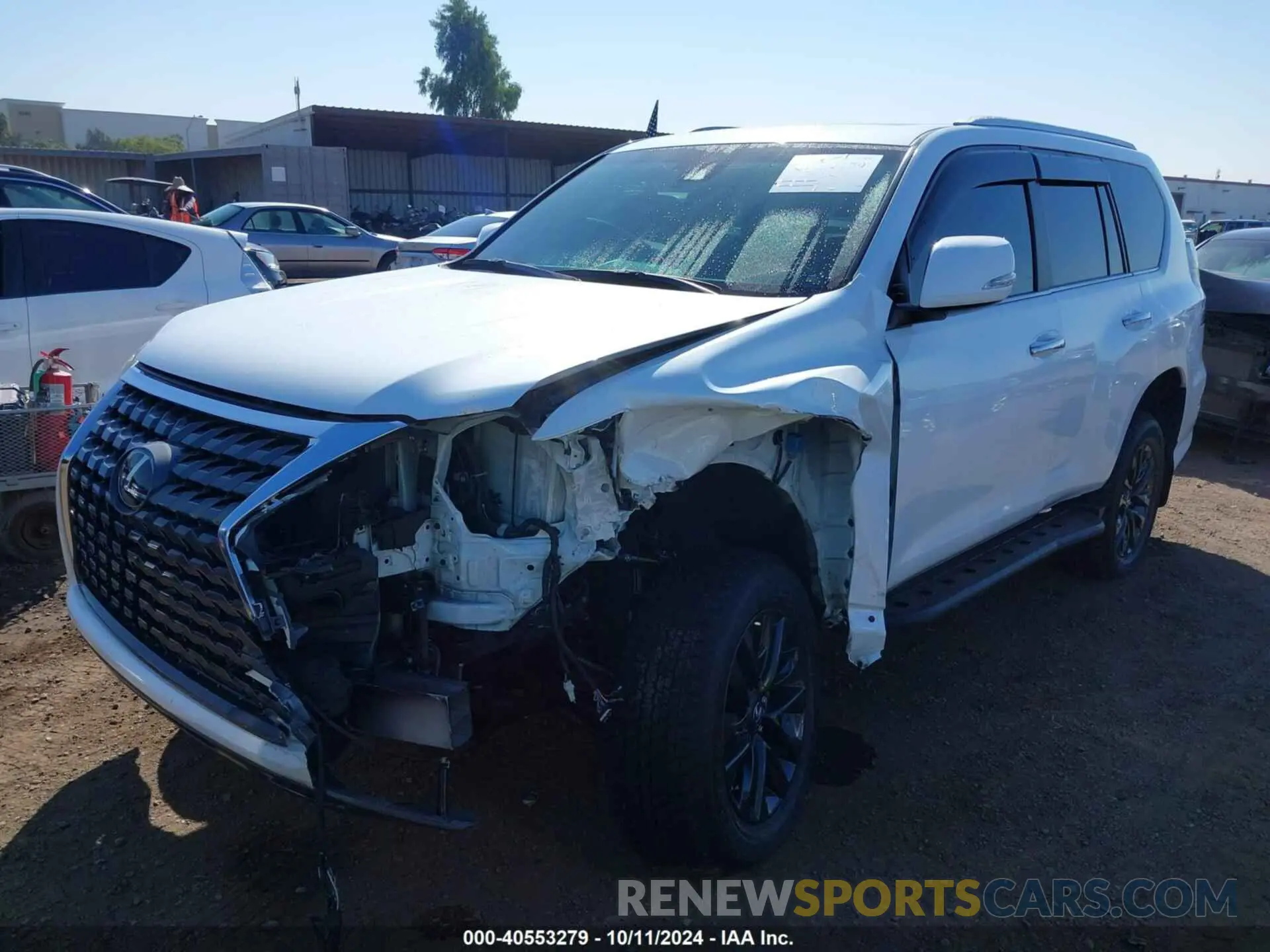 6 Photograph of a damaged car JTJAM7BX5N5321759 LEXUS 460 2022