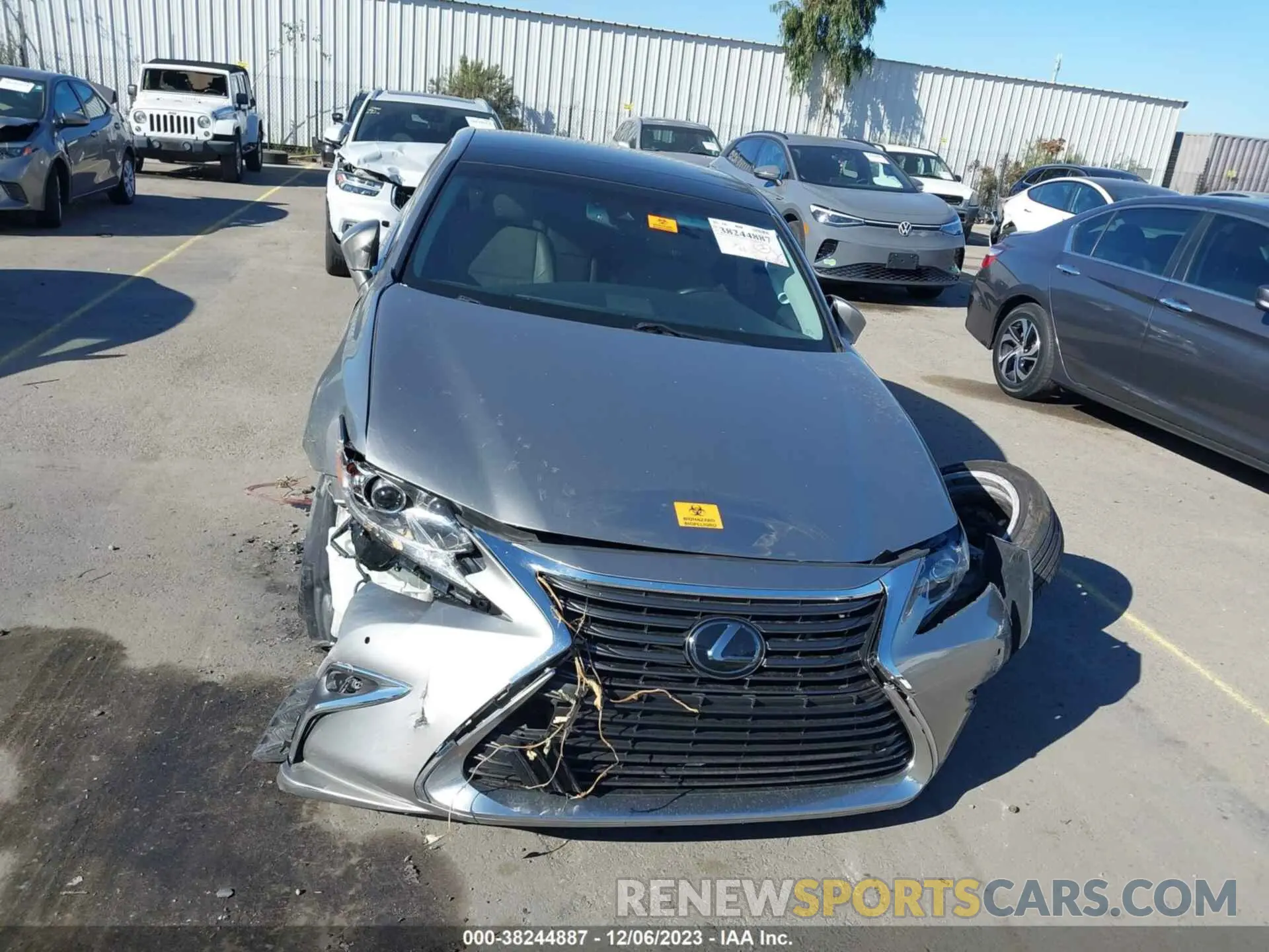 12 Photograph of a damaged car 58ABK1GG4HU046290 LEXUS ES 2017