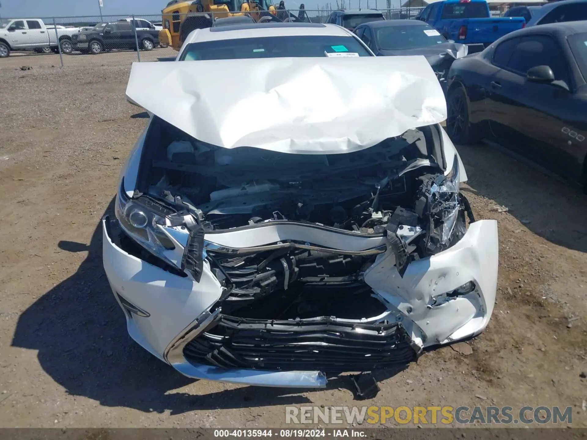 12 Photograph of a damaged car 58ABK1GG7HU063634 LEXUS ES 2017