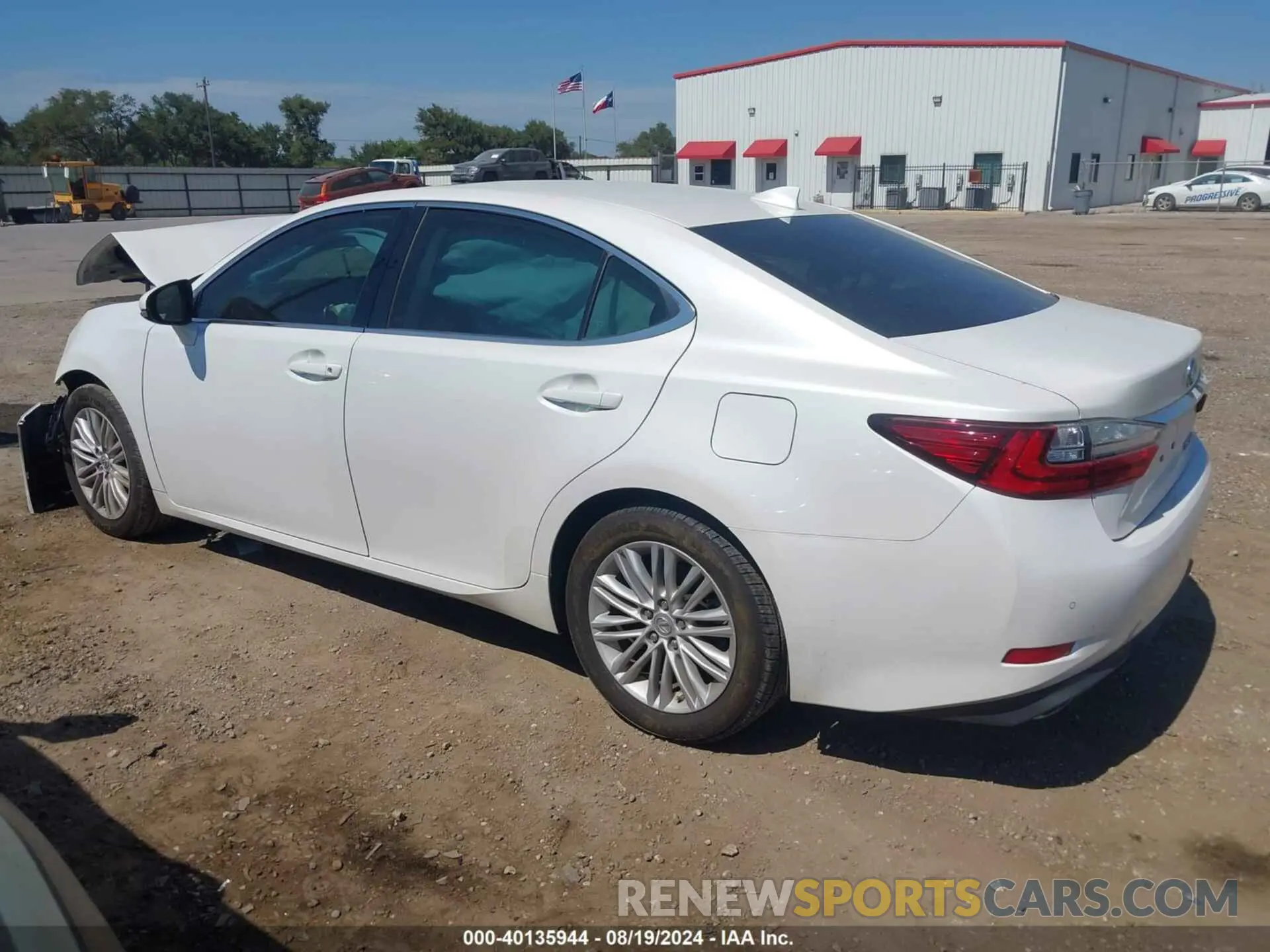 3 Photograph of a damaged car 58ABK1GG7HU063634 LEXUS ES 2017