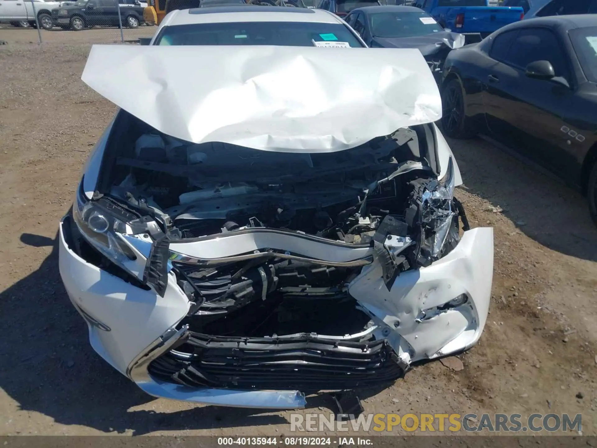6 Photograph of a damaged car 58ABK1GG7HU063634 LEXUS ES 2017