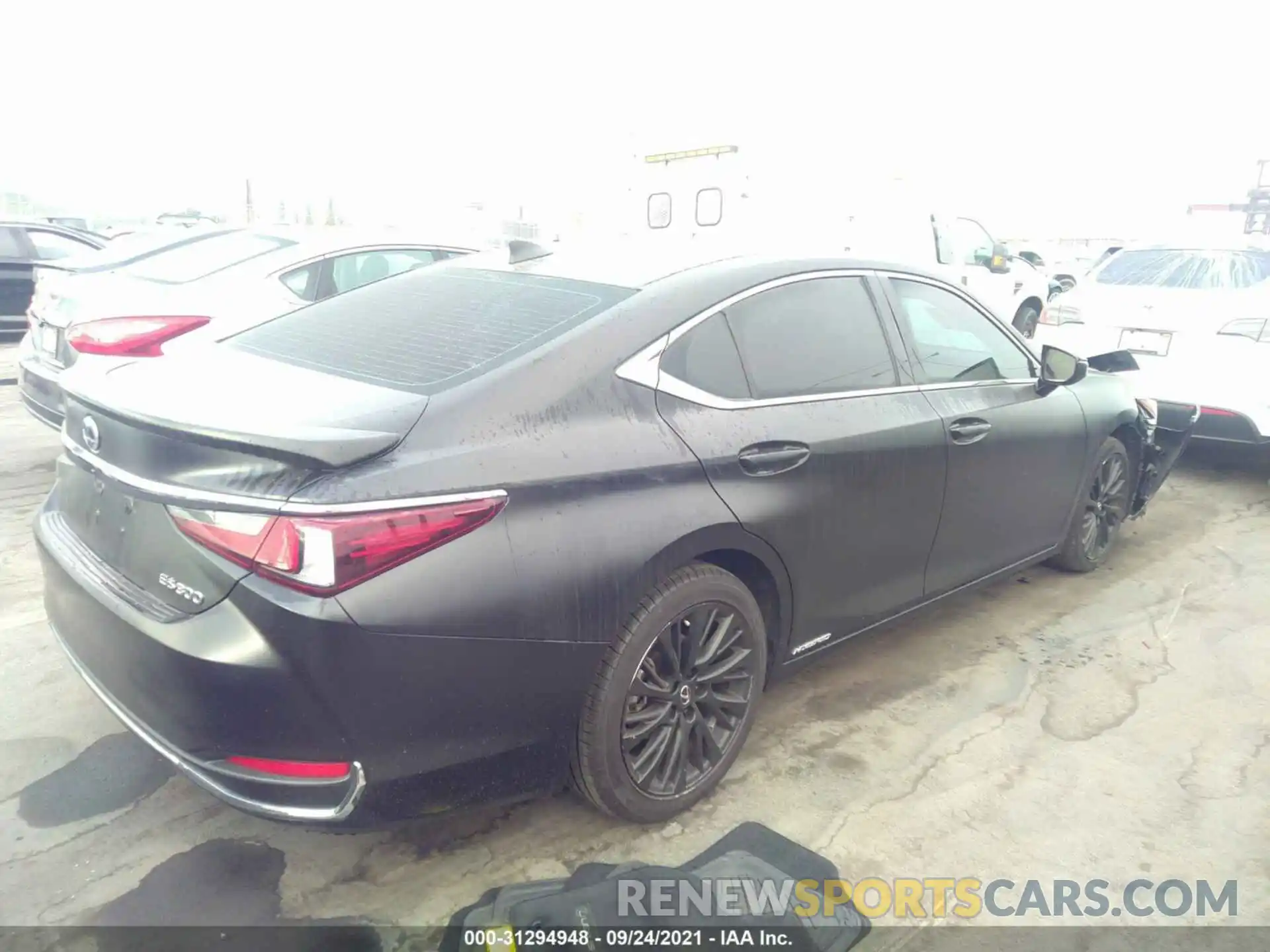 4 Photograph of a damaged car 58AB21B13KU003893 LEXUS ES 2019