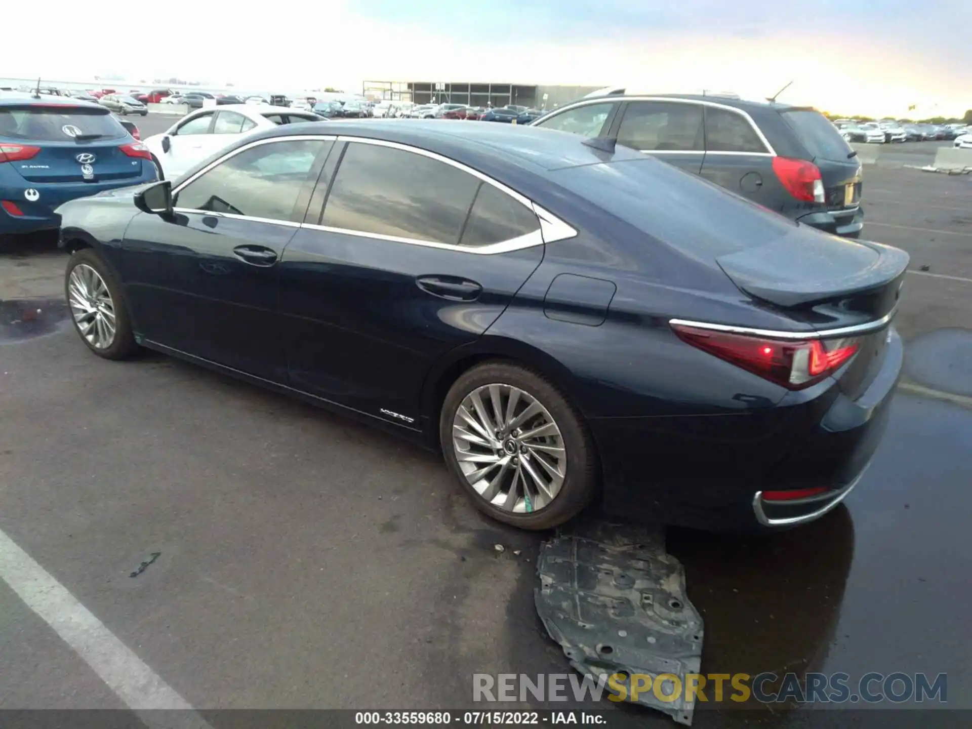 3 Photograph of a damaged car 58AB21B1XKU003678 LEXUS ES 2019