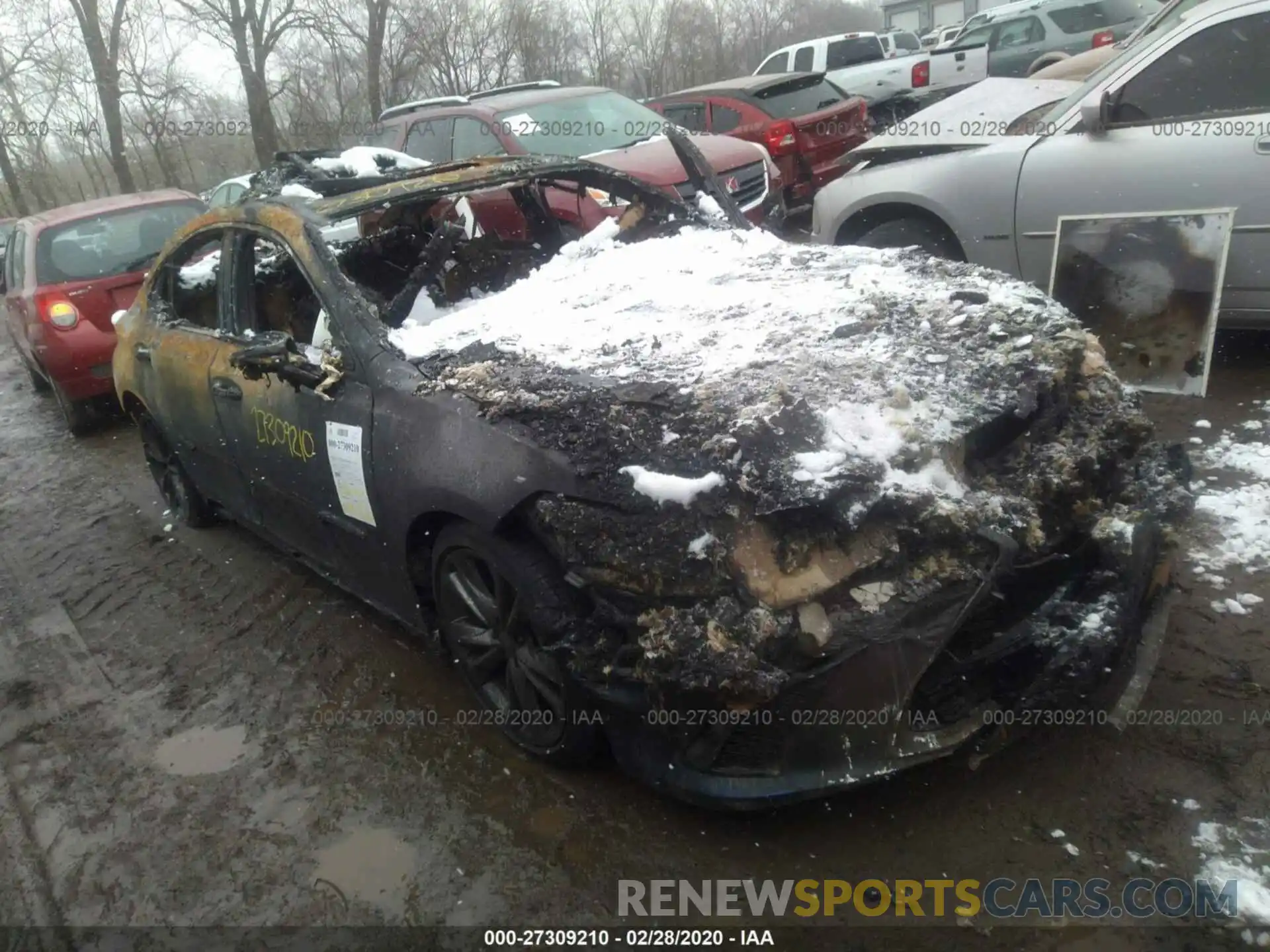 1 Photograph of a damaged car 58ABZ1B10KU004107 LEXUS ES 2019