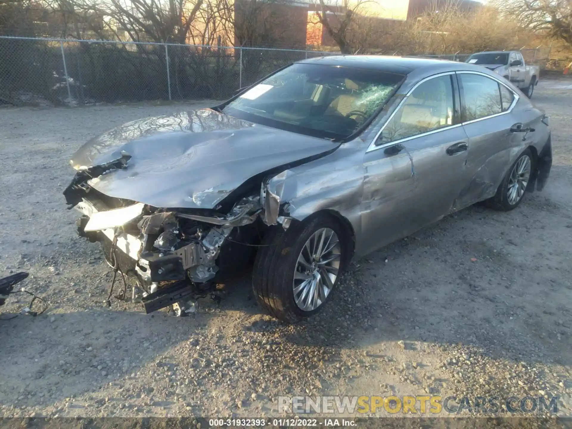 2 Photograph of a damaged car 58ABZ1B10KU017021 LEXUS ES 2019