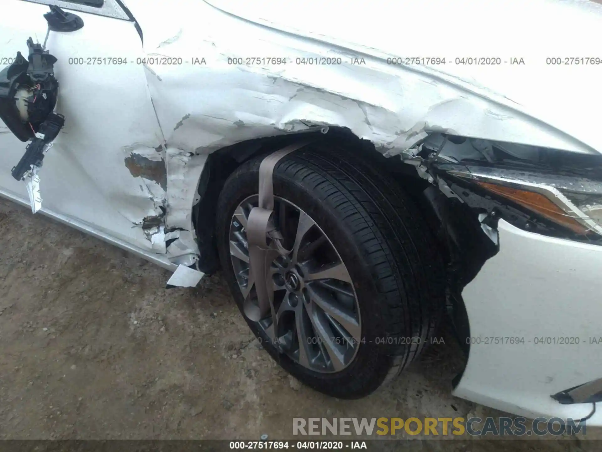 6 Photograph of a damaged car 58ABZ1B10KU037804 LEXUS ES 2019