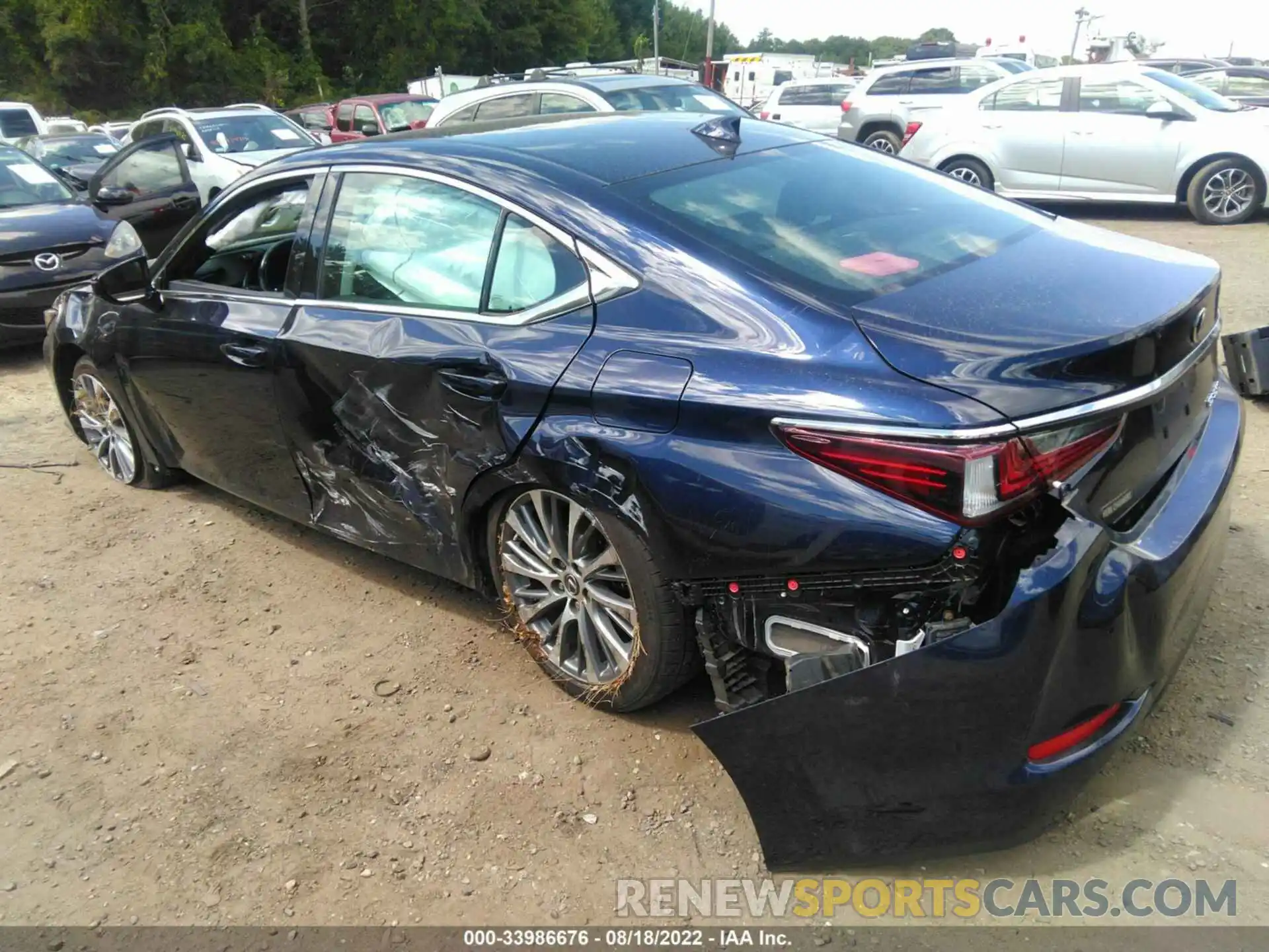 6 Photograph of a damaged car 58ABZ1B11KU010319 LEXUS ES 2019