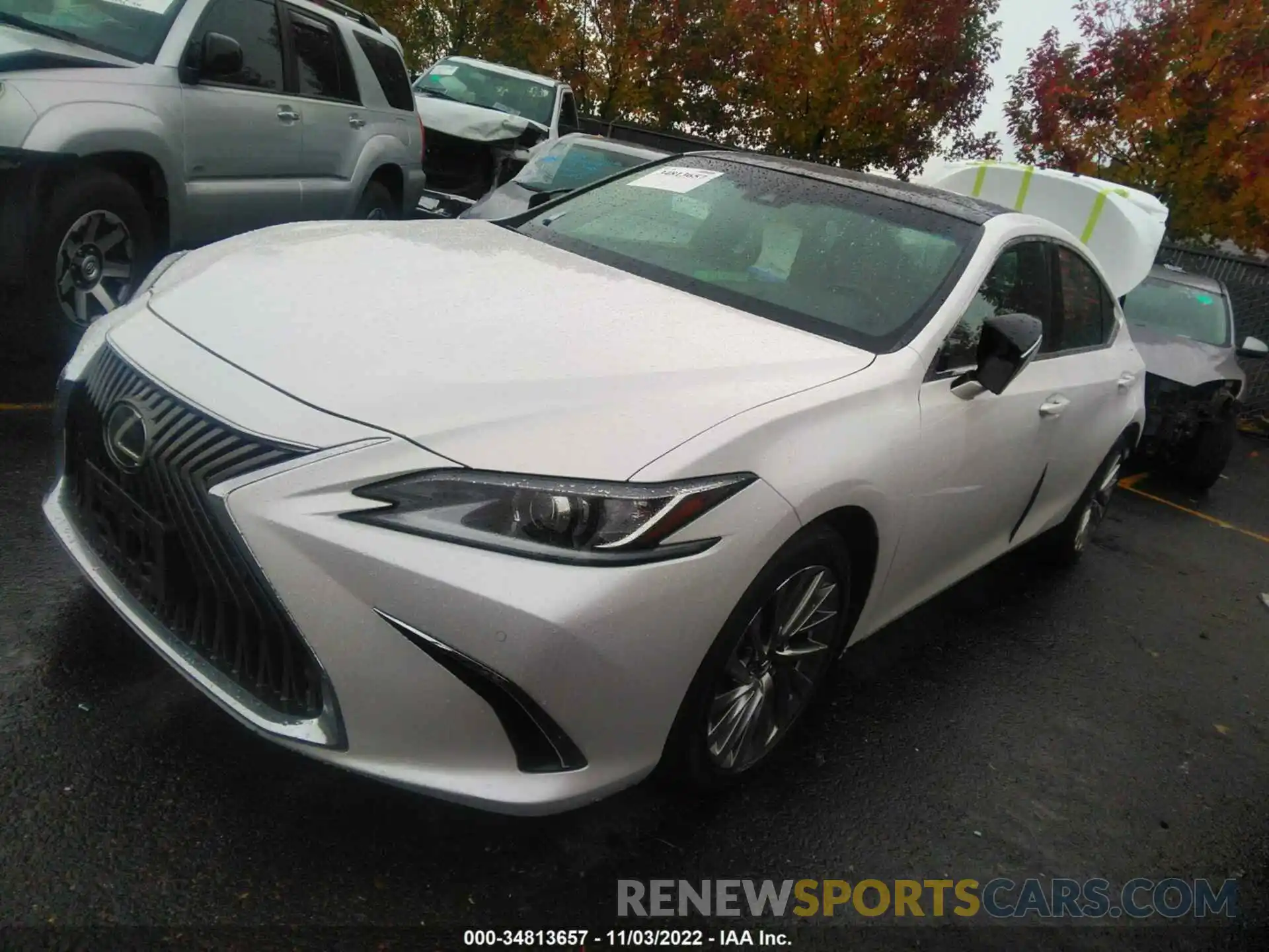 2 Photograph of a damaged car 58ABZ1B11KU019926 LEXUS ES 2019