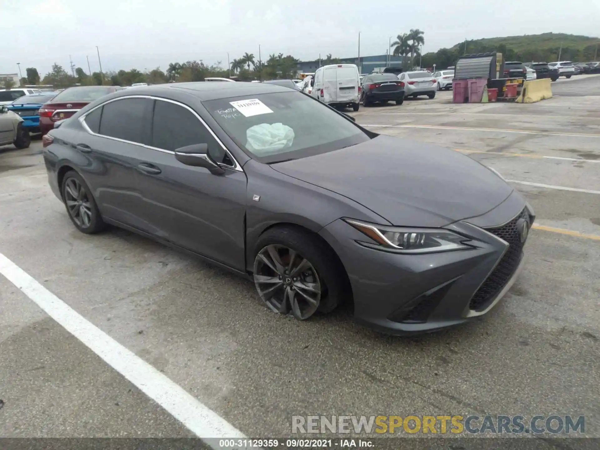 1 Photograph of a damaged car 58ABZ1B11KU024012 LEXUS ES 2019