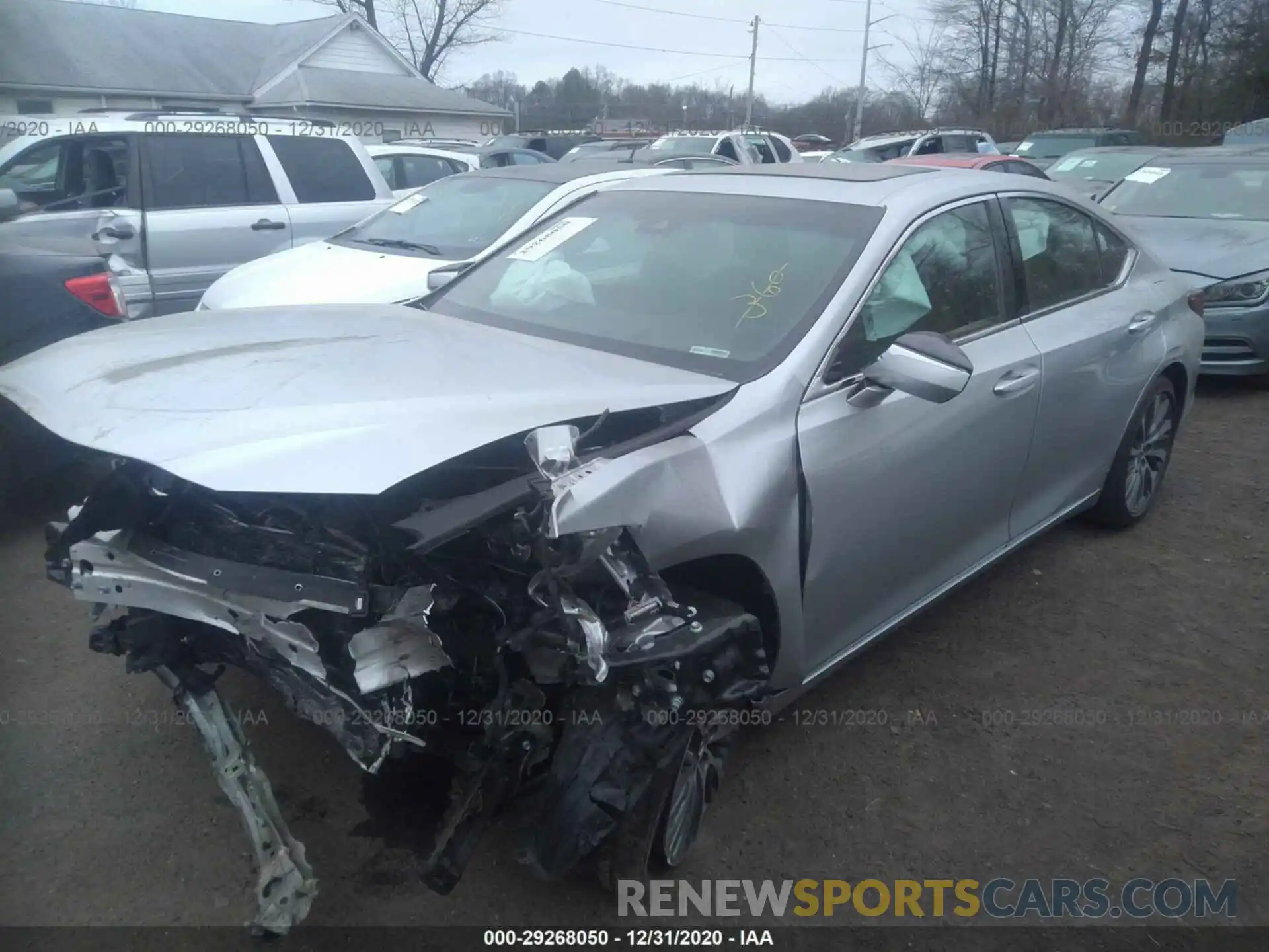 2 Photograph of a damaged car 58ABZ1B11KU033907 LEXUS ES 2019