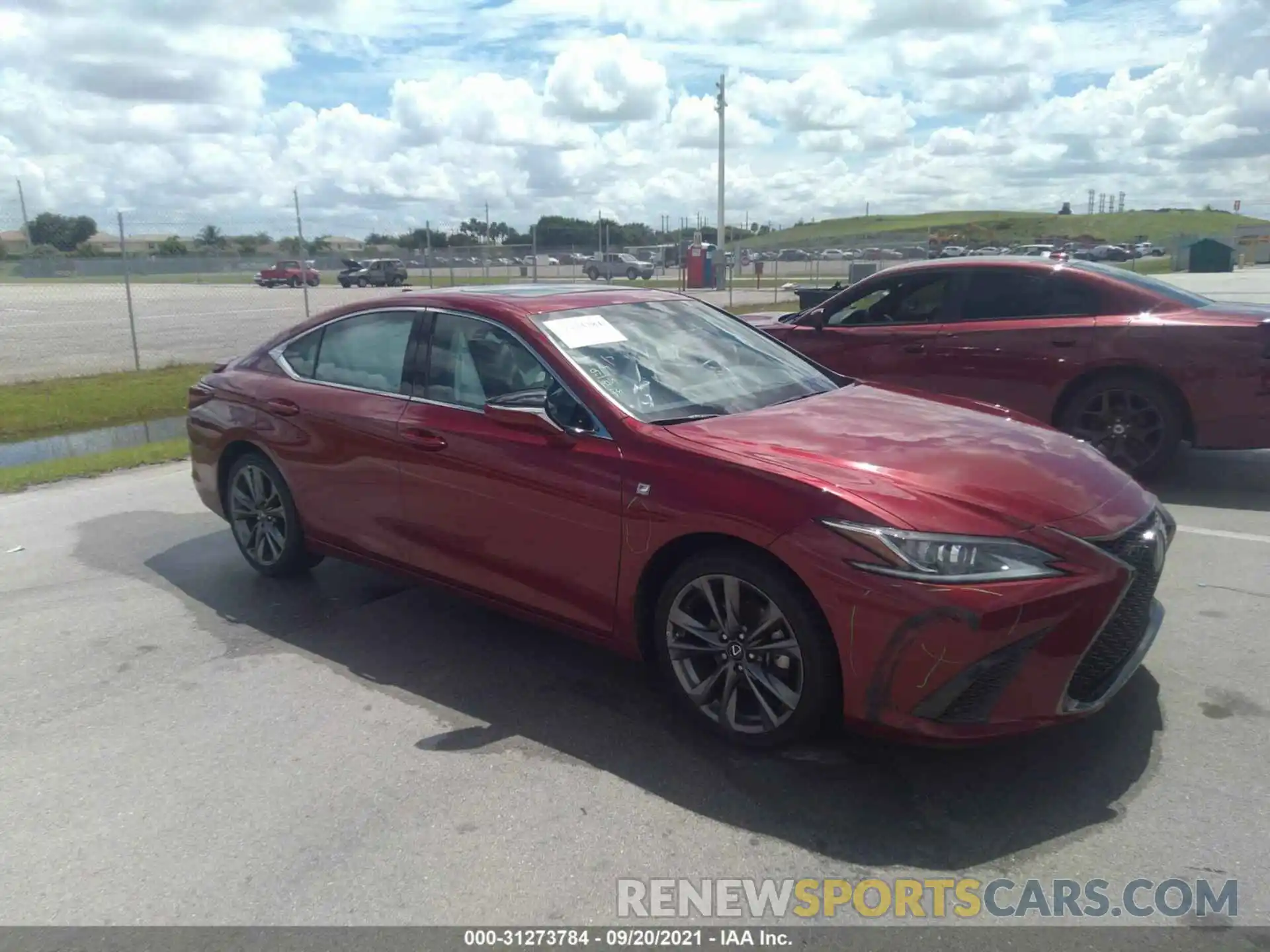 1 Photograph of a damaged car 58ABZ1B11KU041070 LEXUS ES 2019