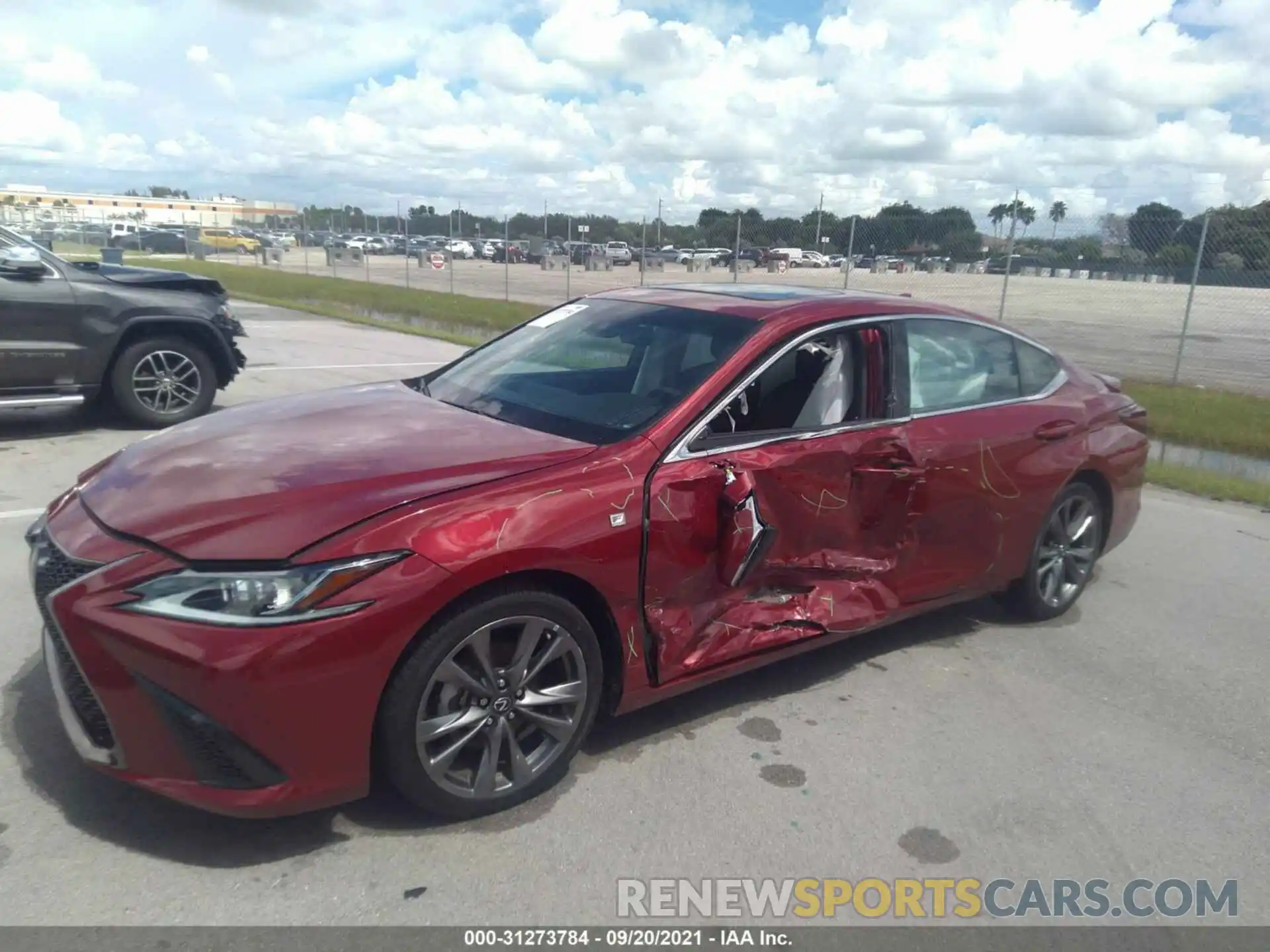 6 Photograph of a damaged car 58ABZ1B11KU041070 LEXUS ES 2019