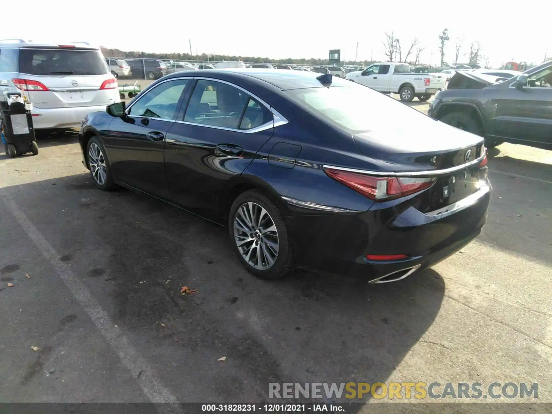 3 Photograph of a damaged car 58ABZ1B12KU031163 LEXUS ES 2019