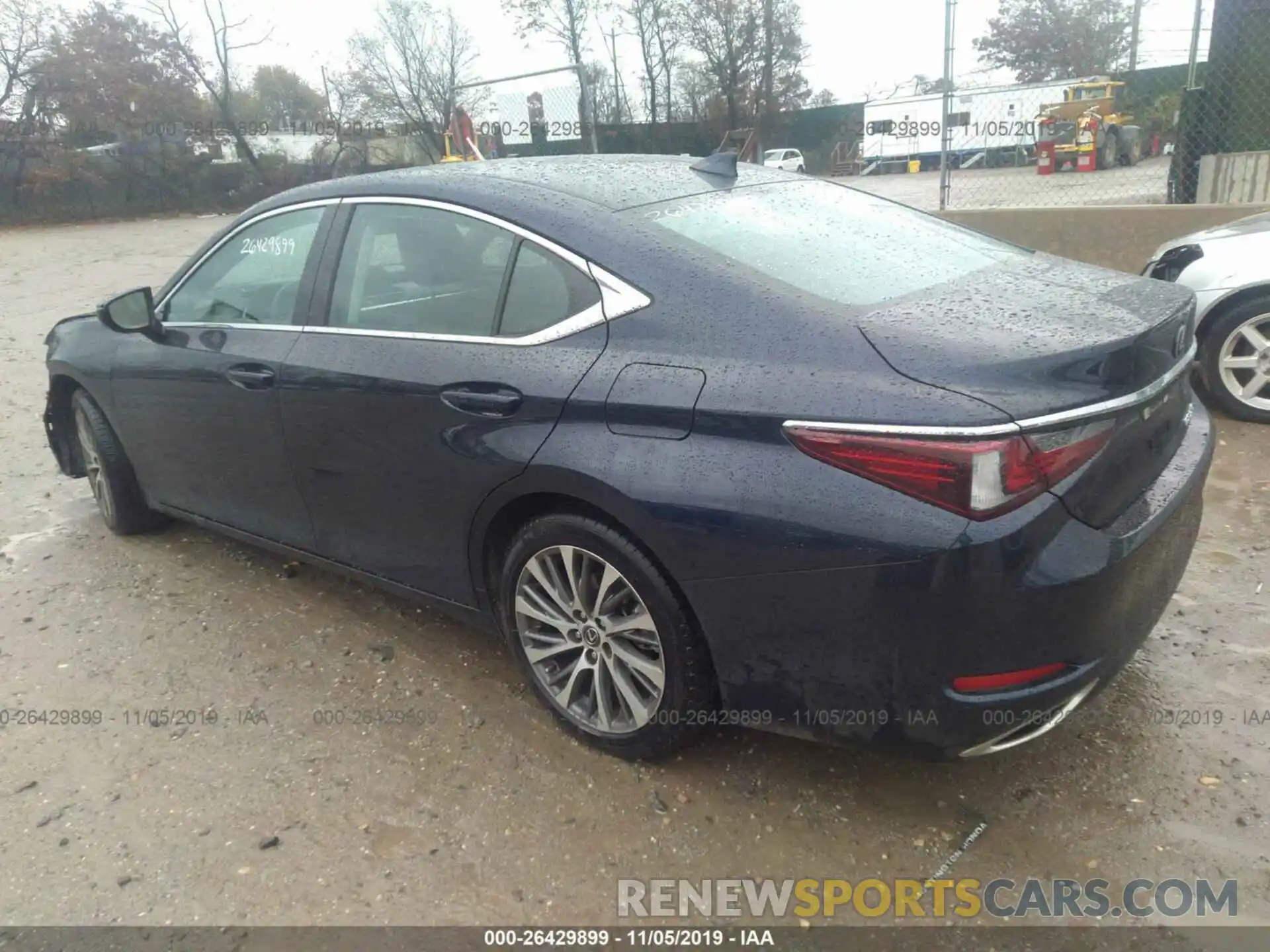 3 Photograph of a damaged car 58ABZ1B12KU034595 LEXUS ES 2019