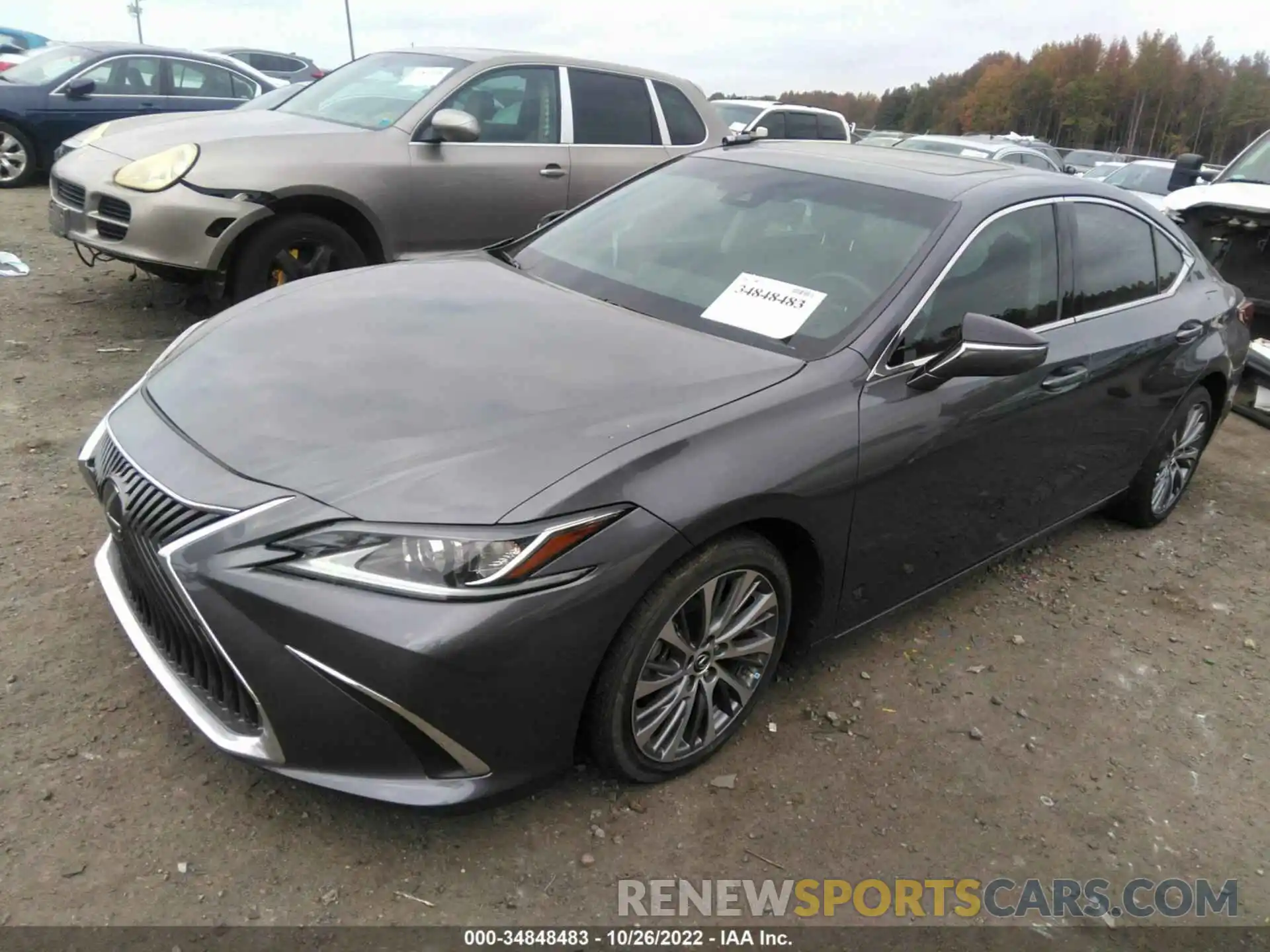 2 Photograph of a damaged car 58ABZ1B12KU036749 LEXUS ES 2019