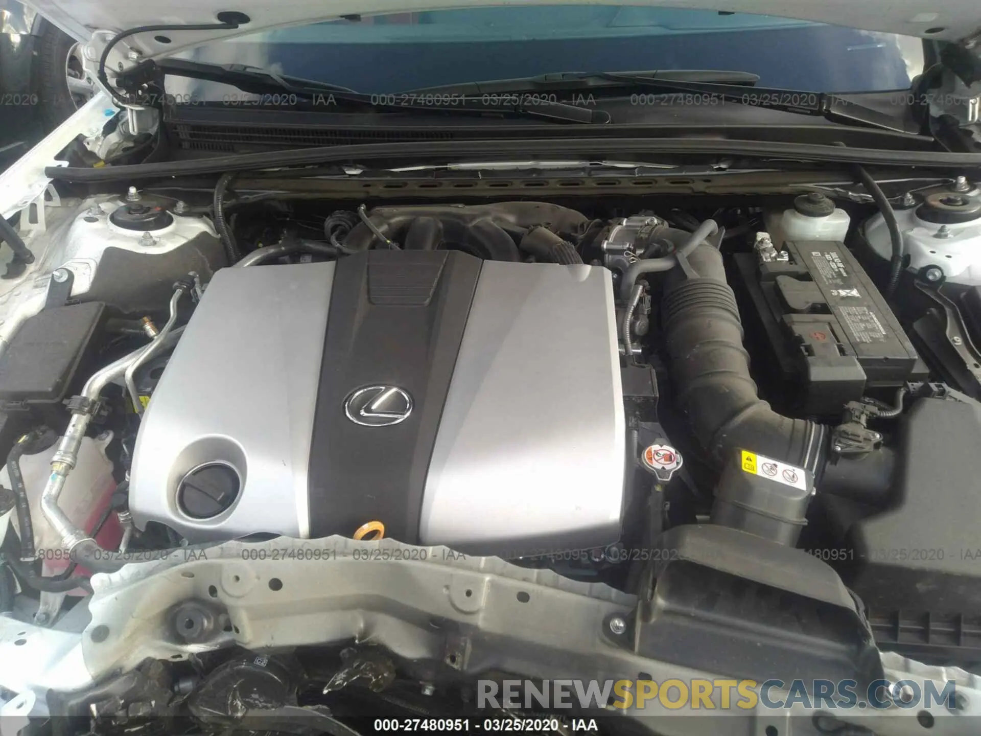 10 Photograph of a damaged car 58ABZ1B13KU030460 LEXUS ES 2019