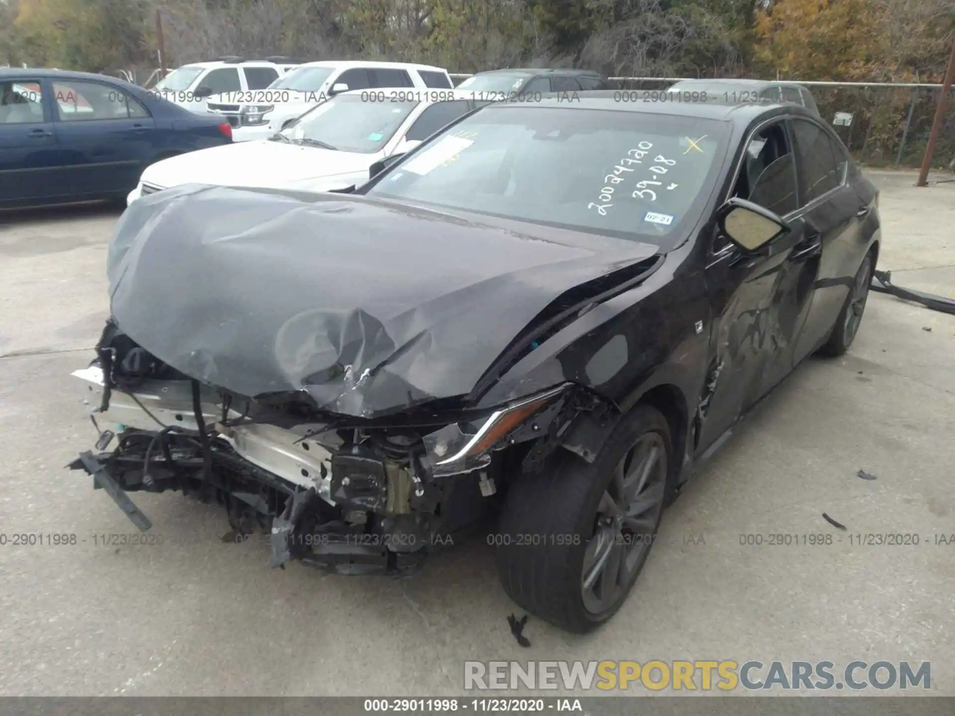 2 Photograph of a damaged car 58ABZ1B14KU021055 LEXUS ES 2019