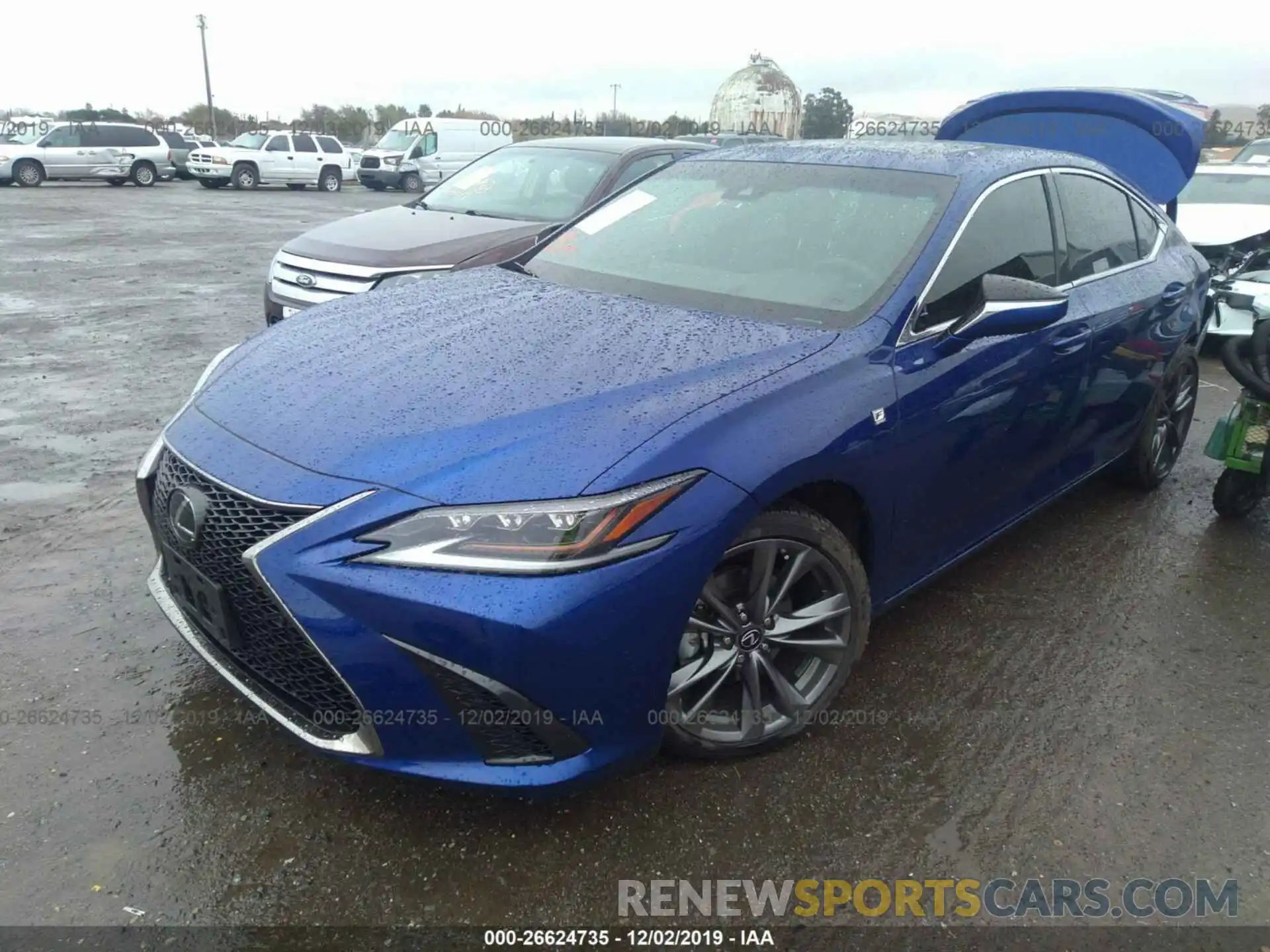 2 Photograph of a damaged car 58ABZ1B15KU004149 LEXUS ES 2019