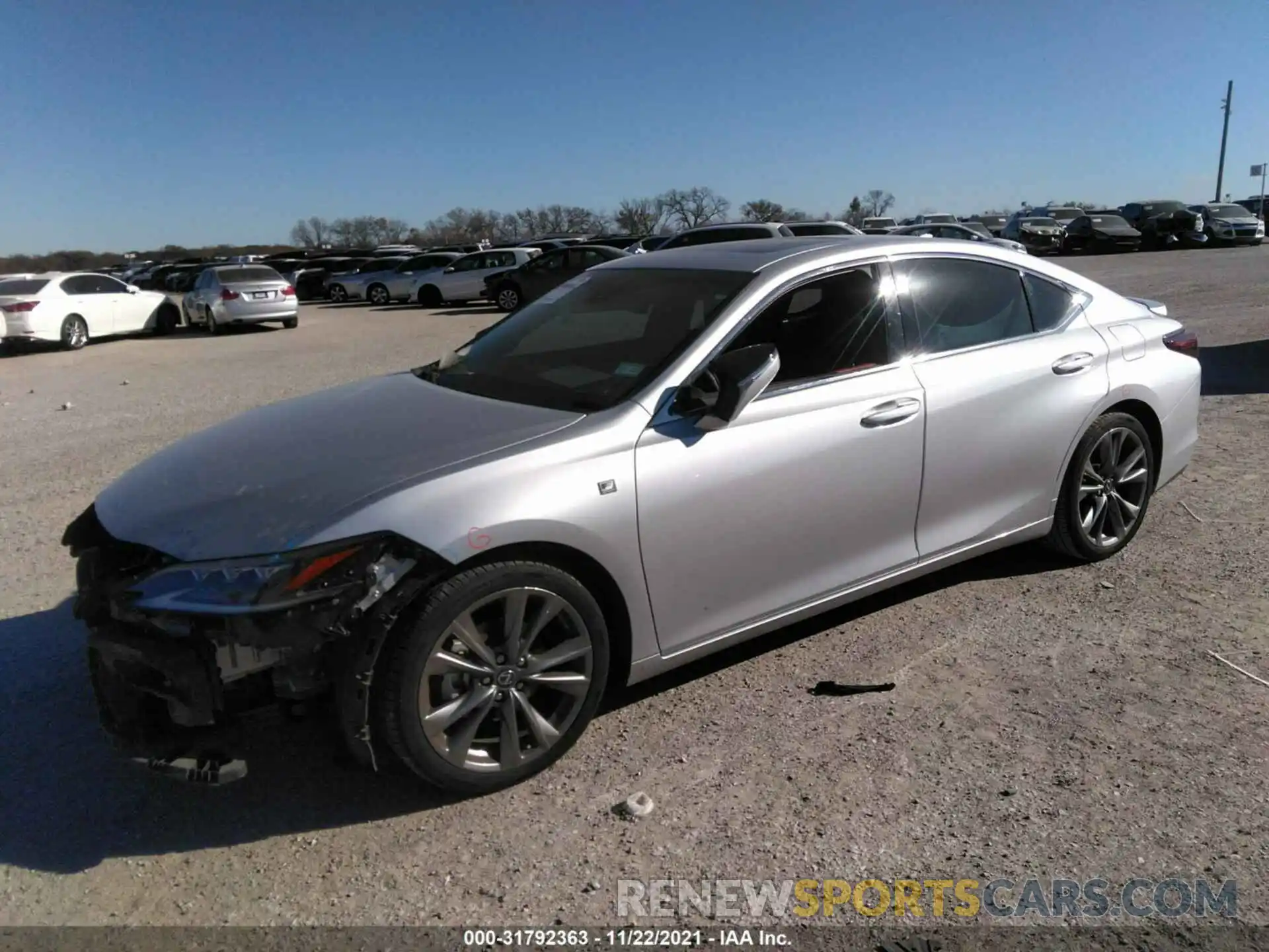 2 Photograph of a damaged car 58ABZ1B15KU010100 LEXUS ES 2019