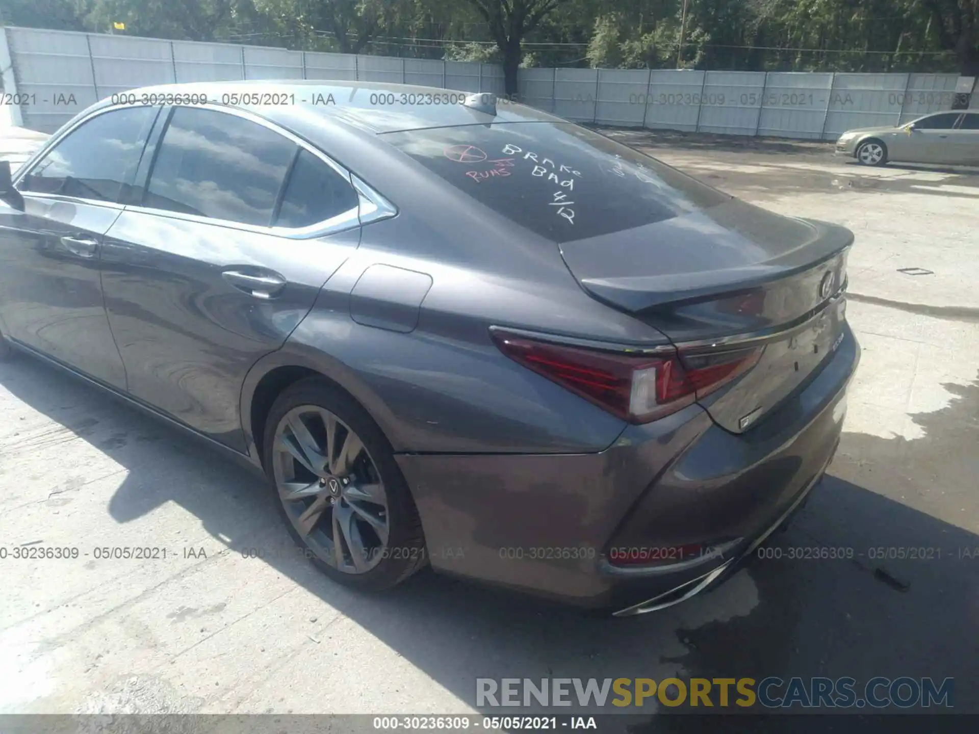 6 Photograph of a damaged car 58ABZ1B15KU011781 LEXUS ES 2019