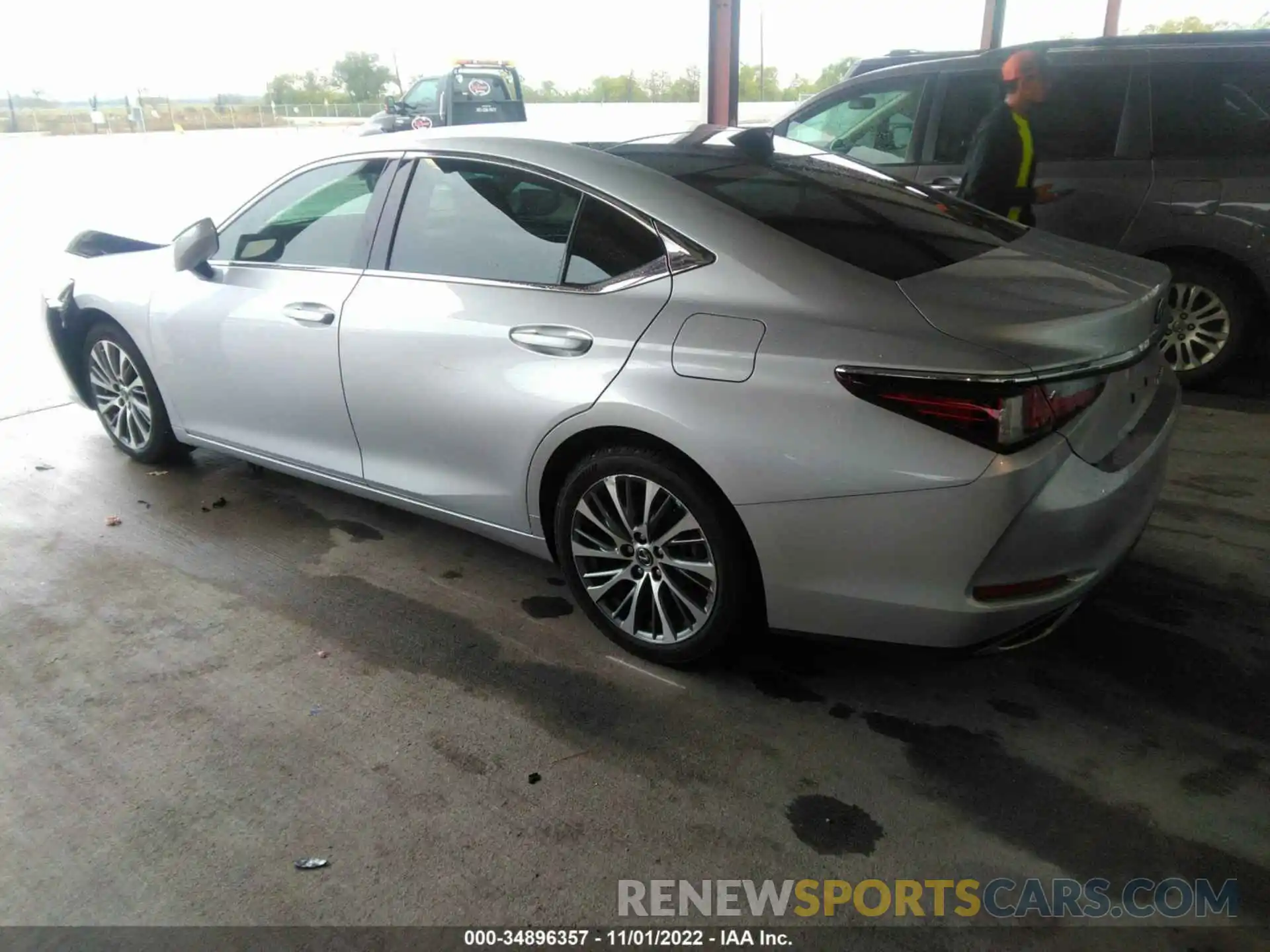 3 Photograph of a damaged car 58ABZ1B15KU022053 LEXUS ES 2019