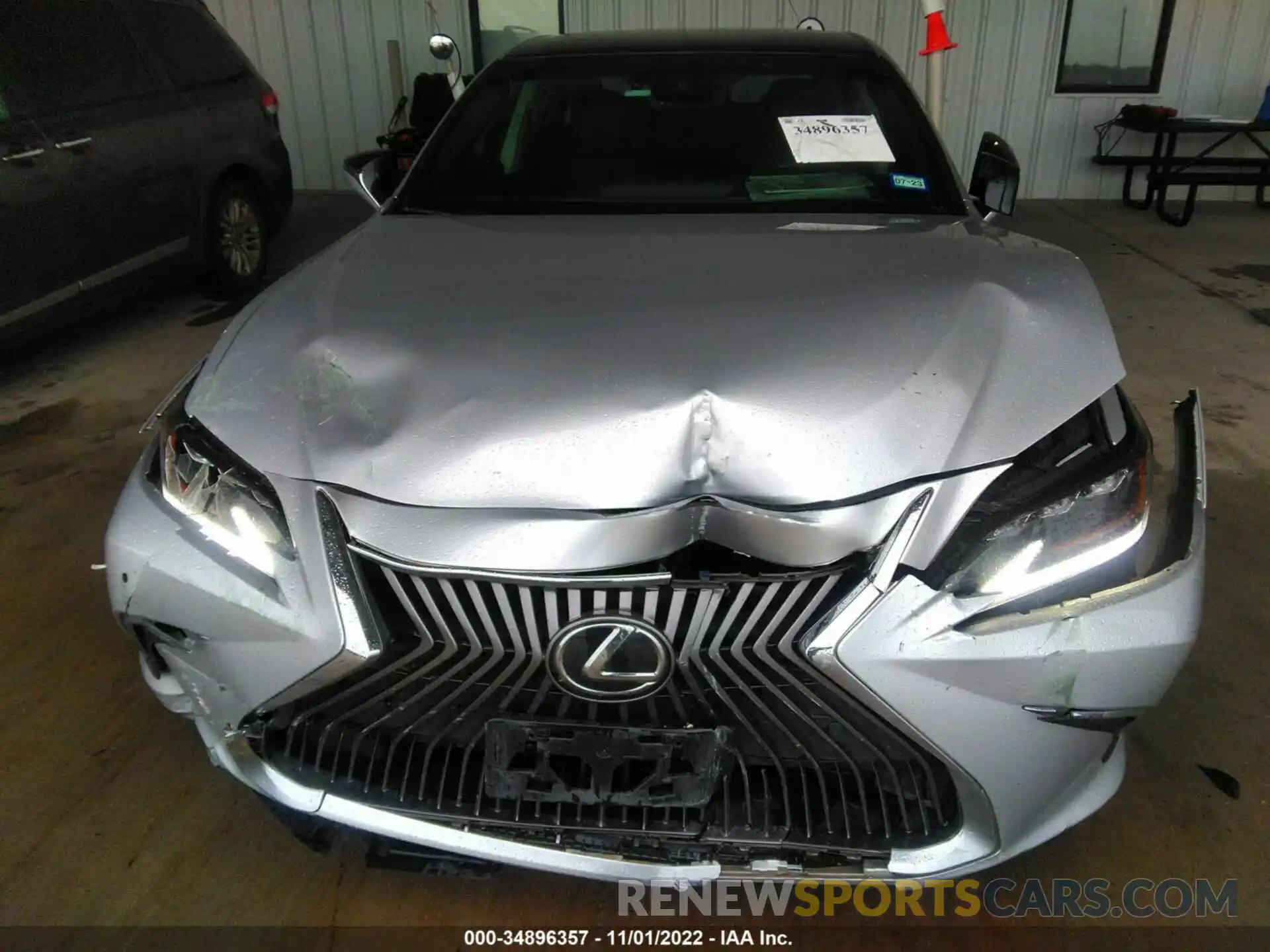 6 Photograph of a damaged car 58ABZ1B15KU022053 LEXUS ES 2019