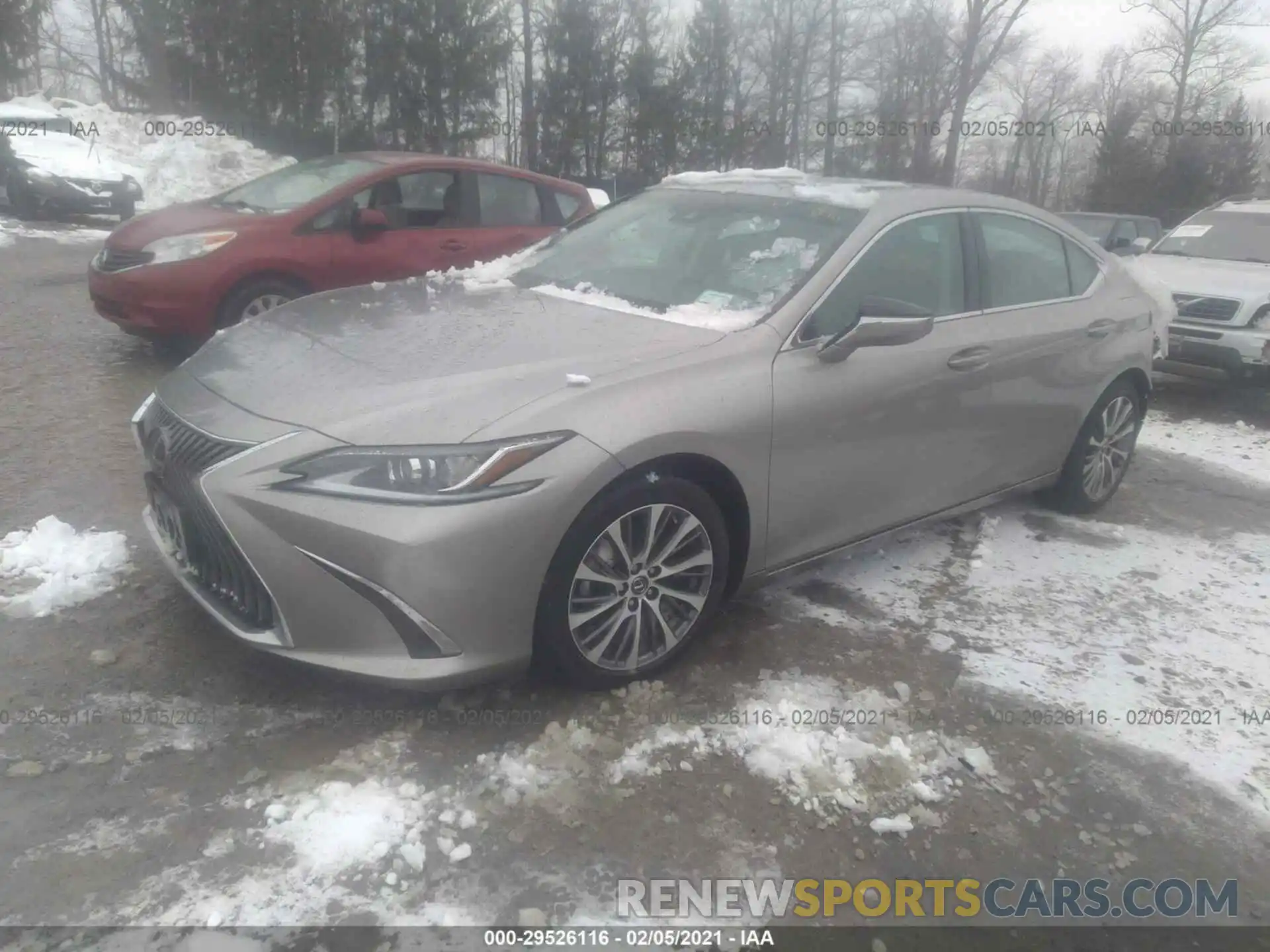 2 Photograph of a damaged car 58ABZ1B15KU030962 LEXUS ES 2019