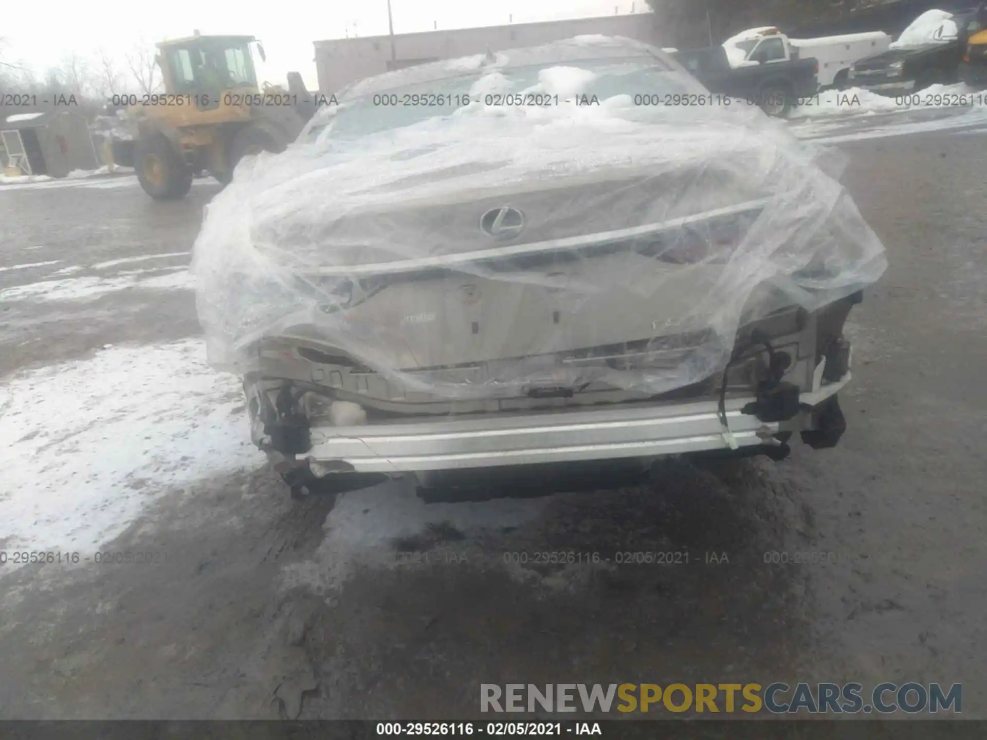 6 Photograph of a damaged car 58ABZ1B15KU030962 LEXUS ES 2019