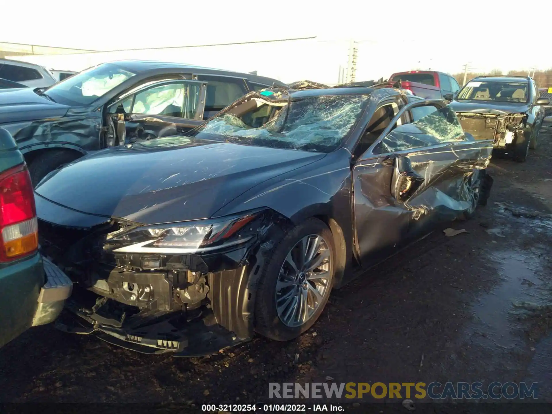 2 Photograph of a damaged car 58ABZ1B16KU004838 LEXUS ES 2019