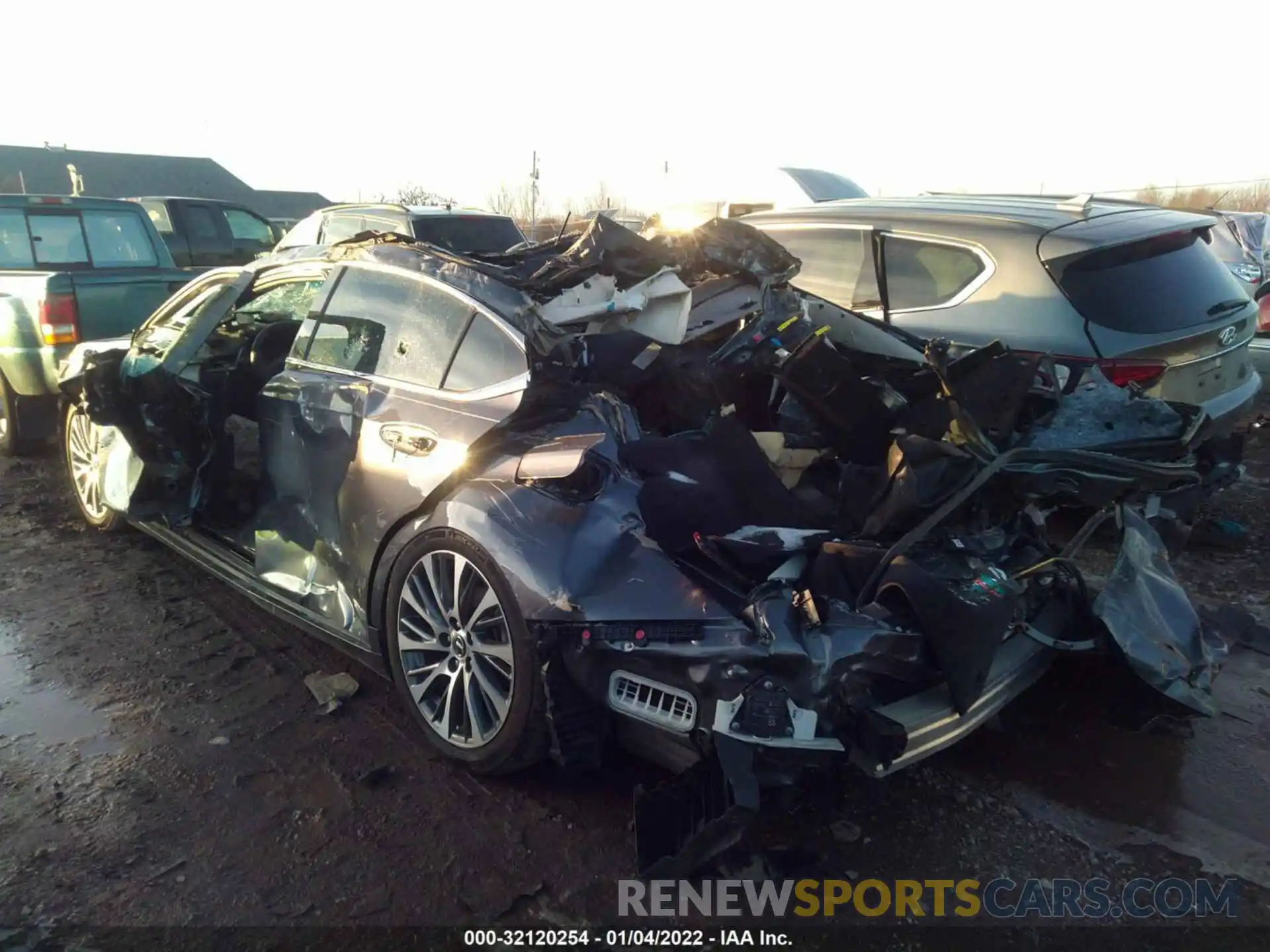 3 Photograph of a damaged car 58ABZ1B16KU004838 LEXUS ES 2019