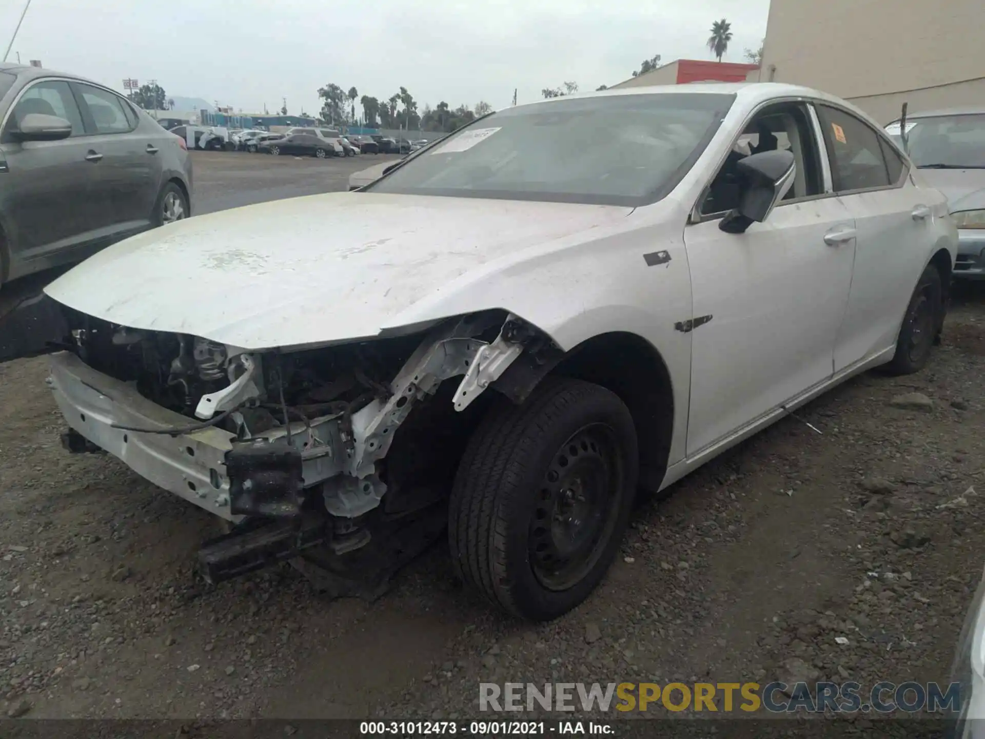 2 Photograph of a damaged car 58ABZ1B16KU014740 LEXUS ES 2019