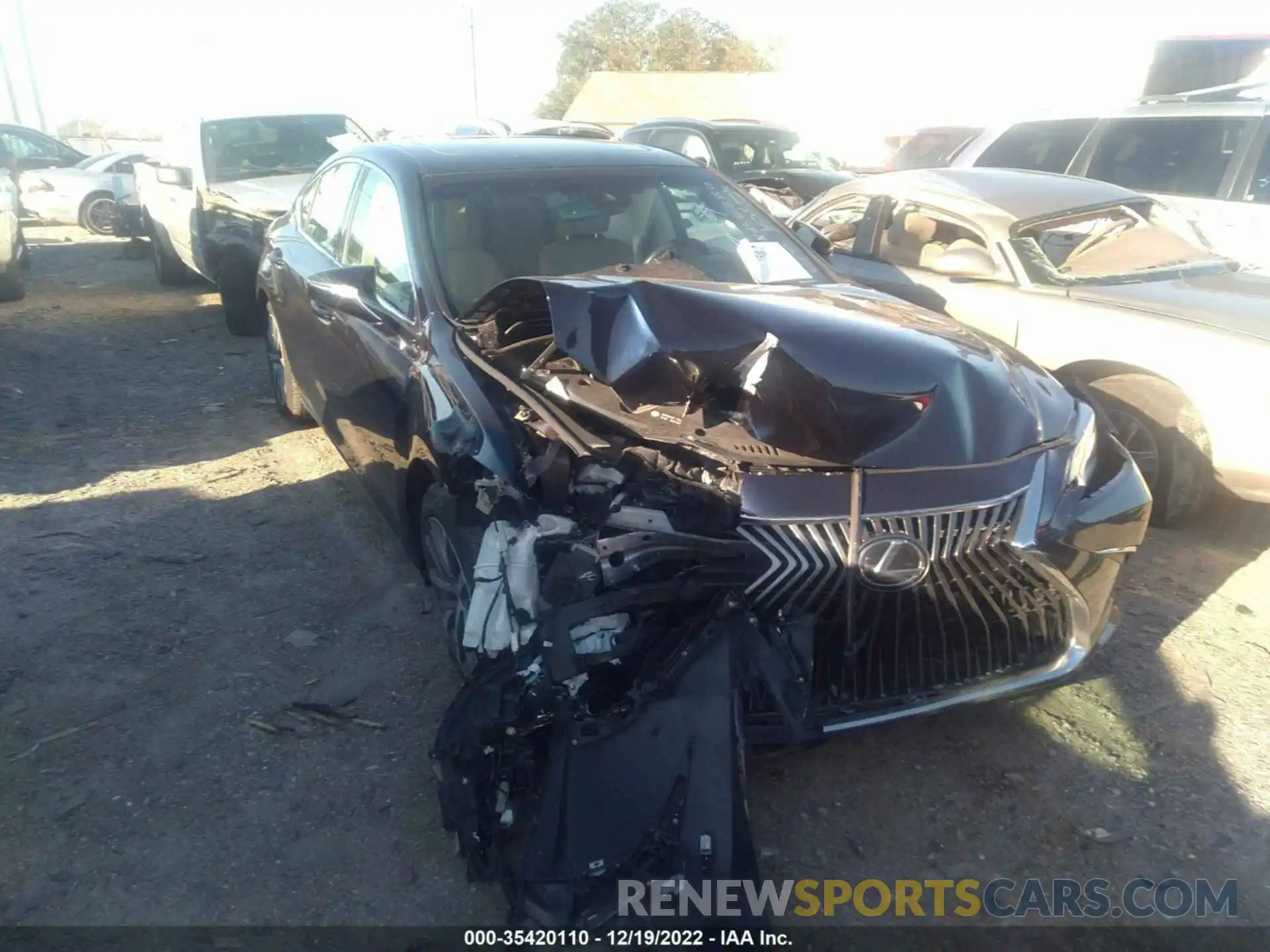 6 Photograph of a damaged car 58ABZ1B16KU025642 LEXUS ES 2019