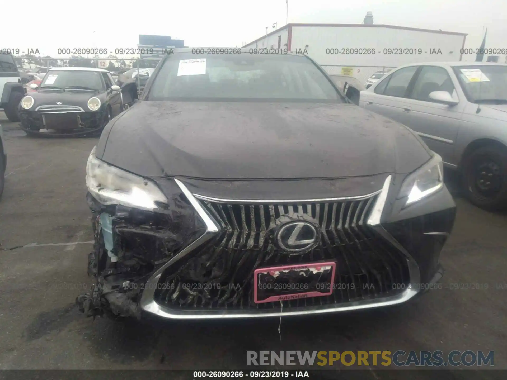 6 Photograph of a damaged car 58ABZ1B16KU047852 LEXUS ES 2019